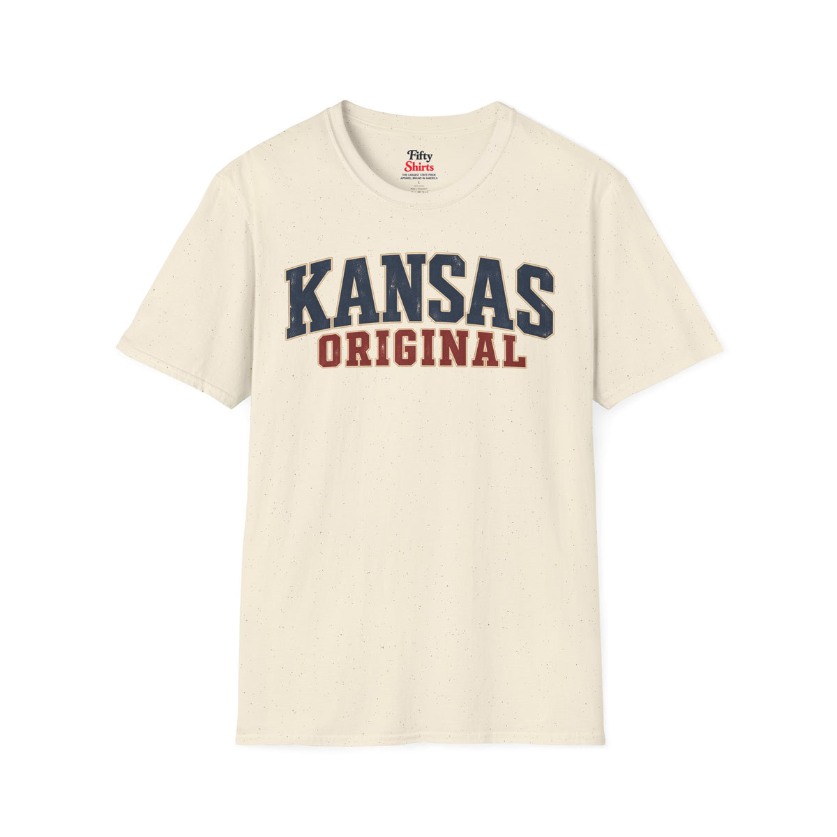 Kansas Original Unisex Softstyle T Shirt State Name Graphic Tee