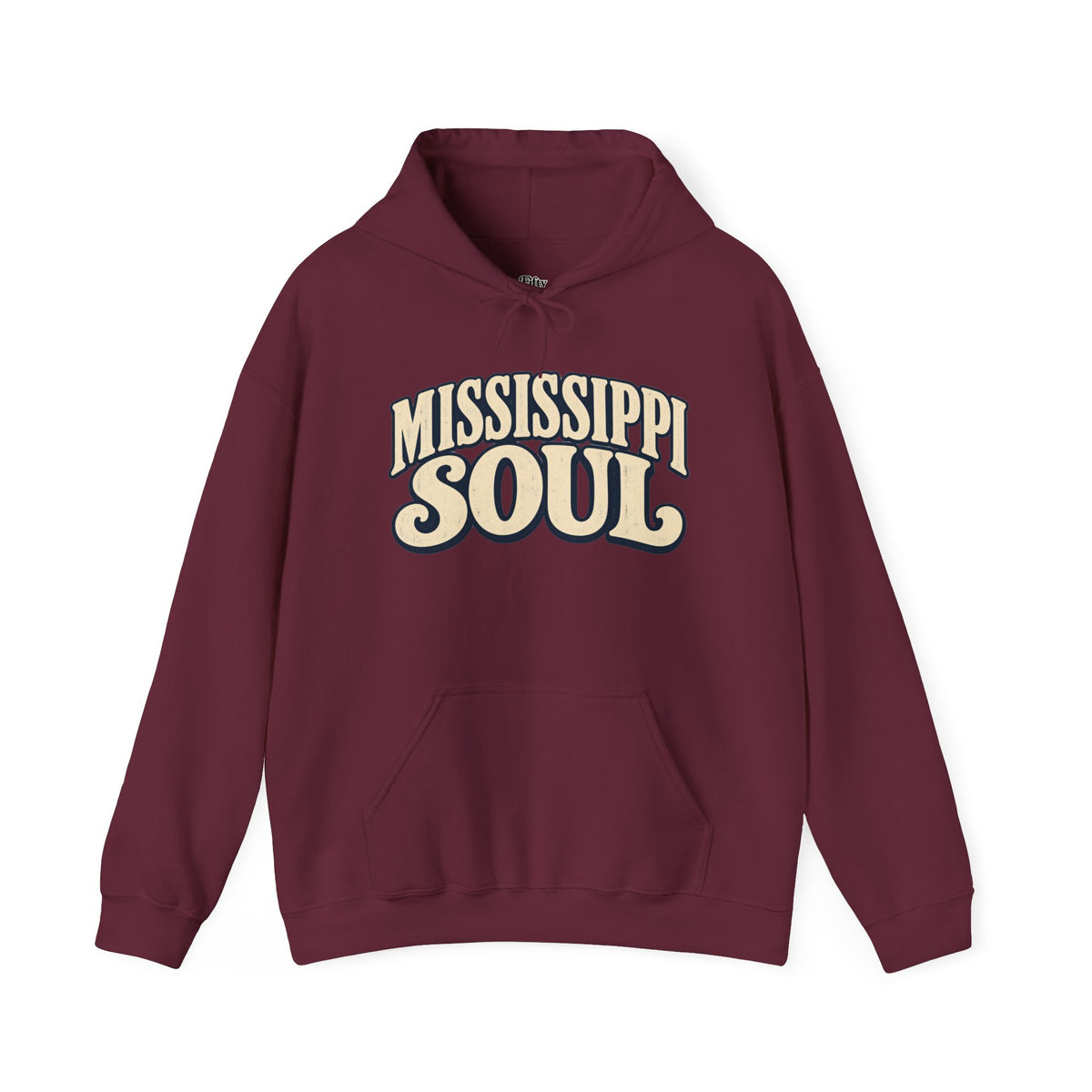 Mississippi Soul Unisex Hoodie State Name Graphic