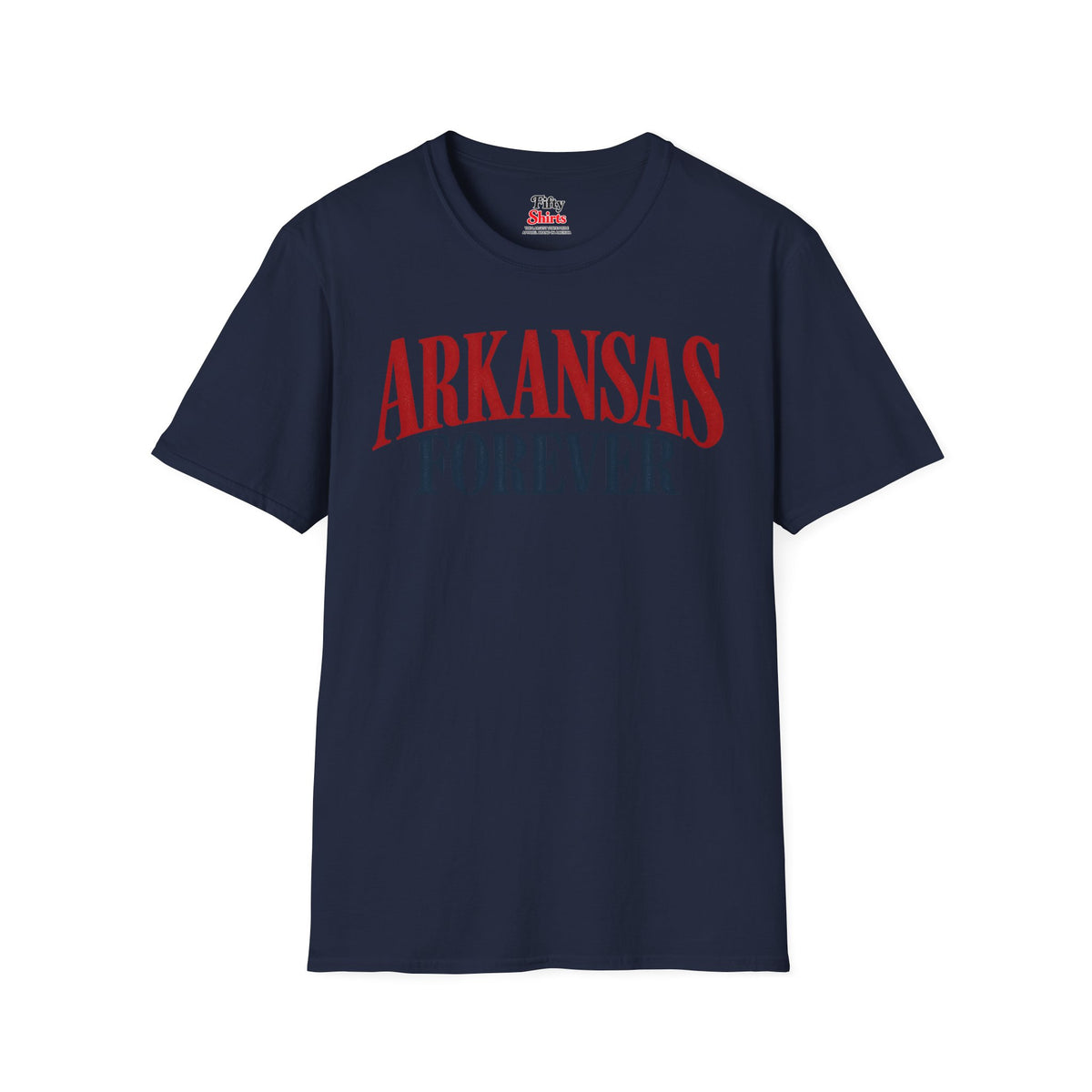 Arkansas Forever Unisex Softstyle T Shirt State Name Graphic Tee
