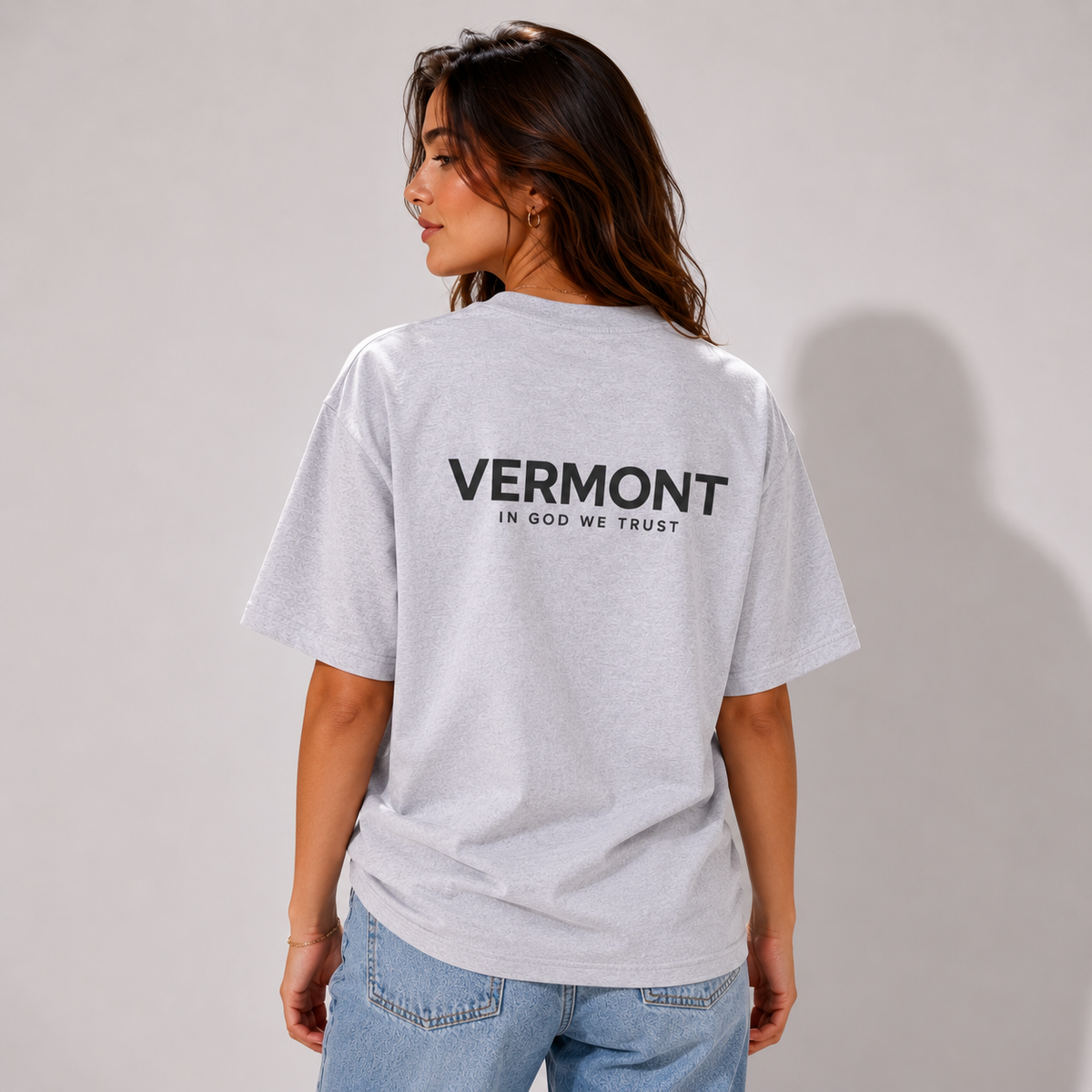 Vermont All State In God We Trust Unisex Max Heavyweight Short Sleeve