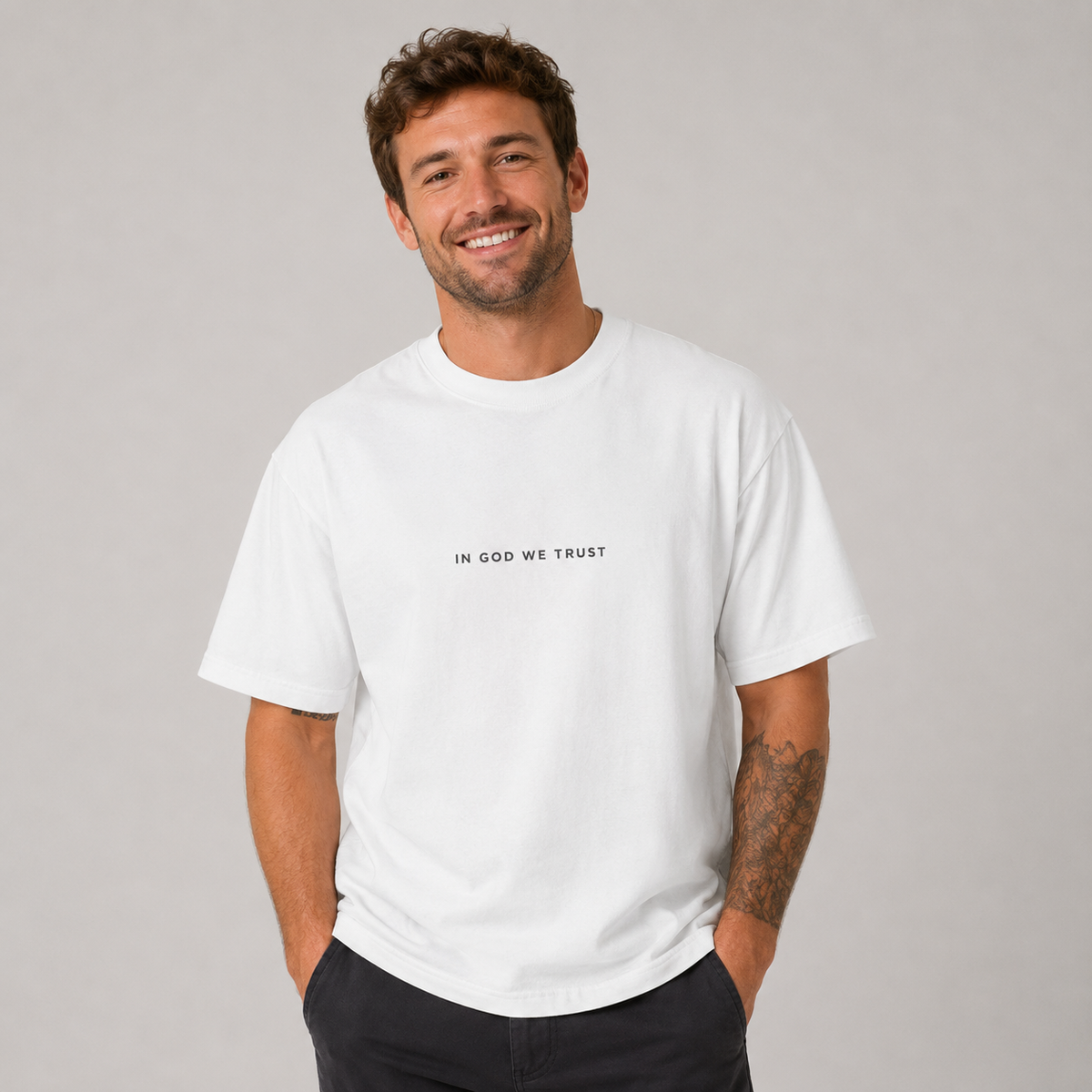 Tennessee All State In God We Trust Unisex Max Heavyweight Short Sleeve