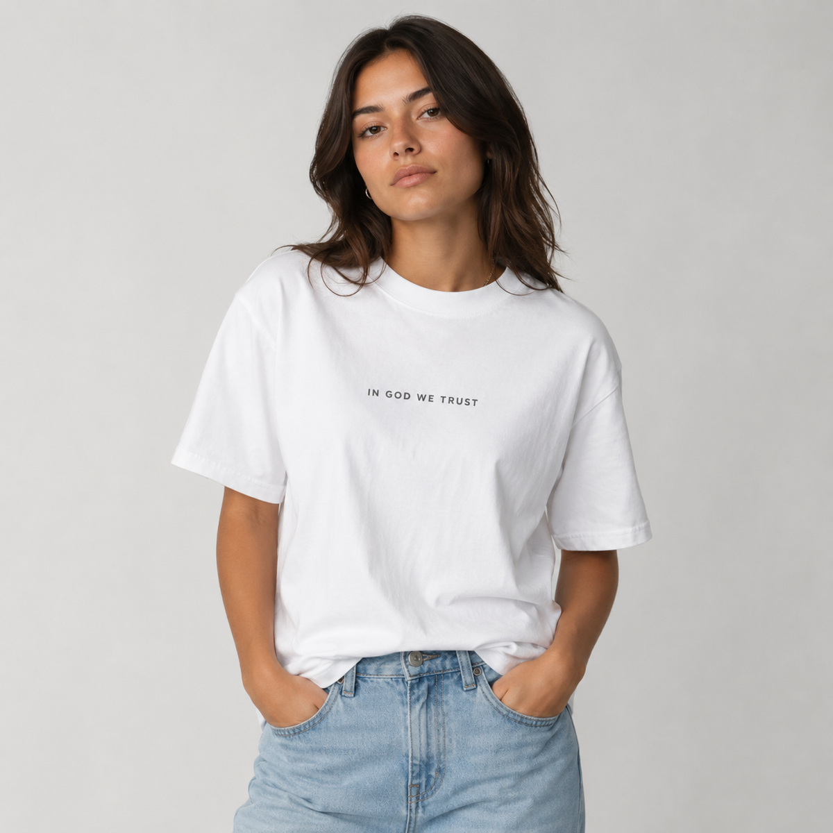 New Mexico All State In God We Trust Unisex Max Heavyweight Short Sleeve