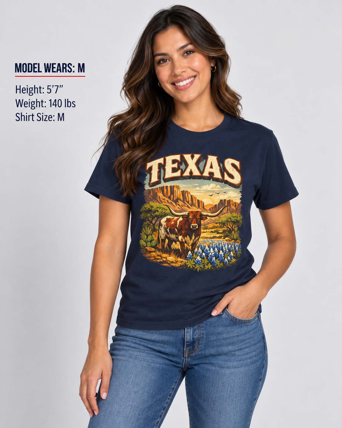Texas Wildlife Unisex Softstyle T Shirt State Pride Graphic Tee Collections FS03