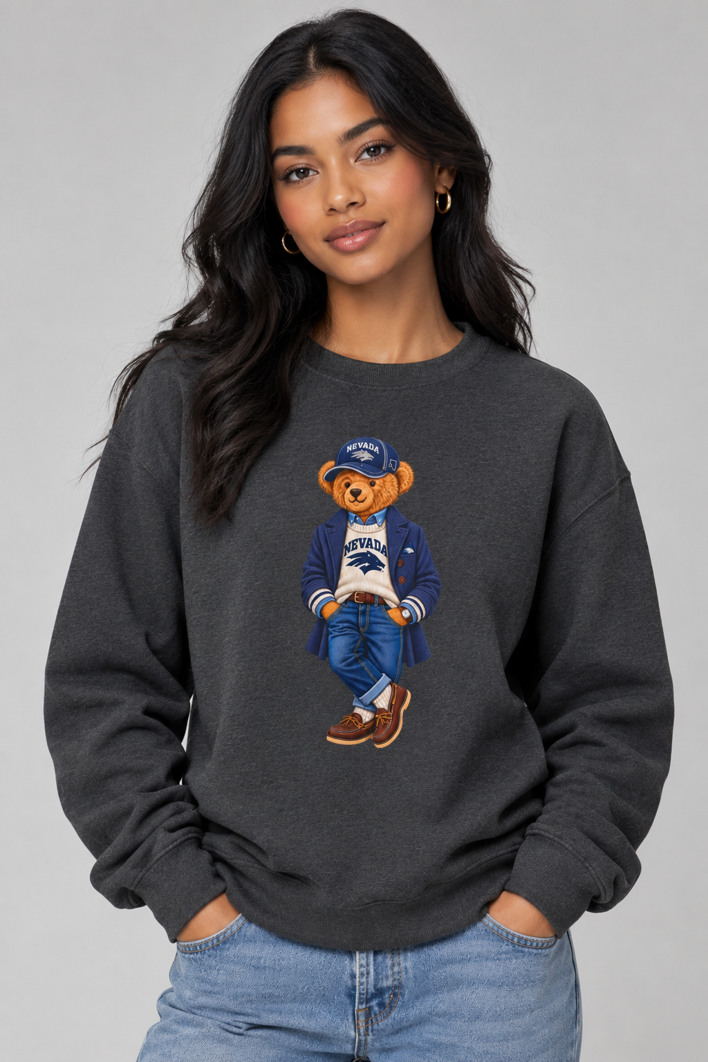 Nevada - Game Day Teddy Bear Sweatshirt