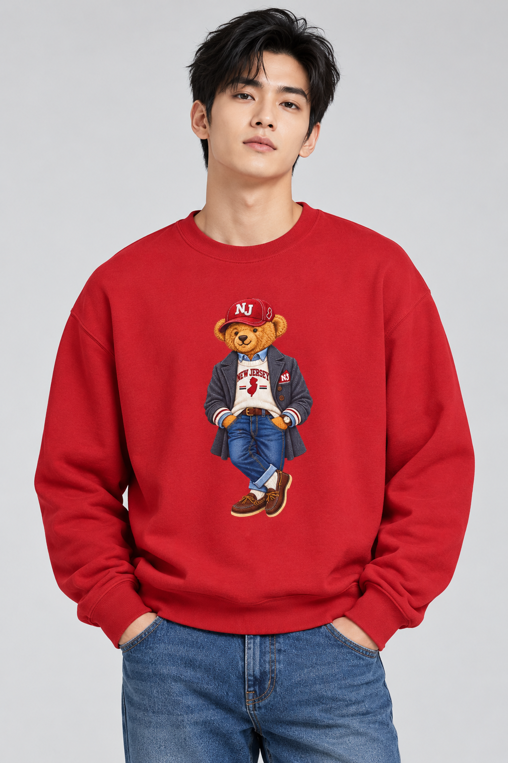 New Jersey - Game Day Teddy Bear Sweatshirt