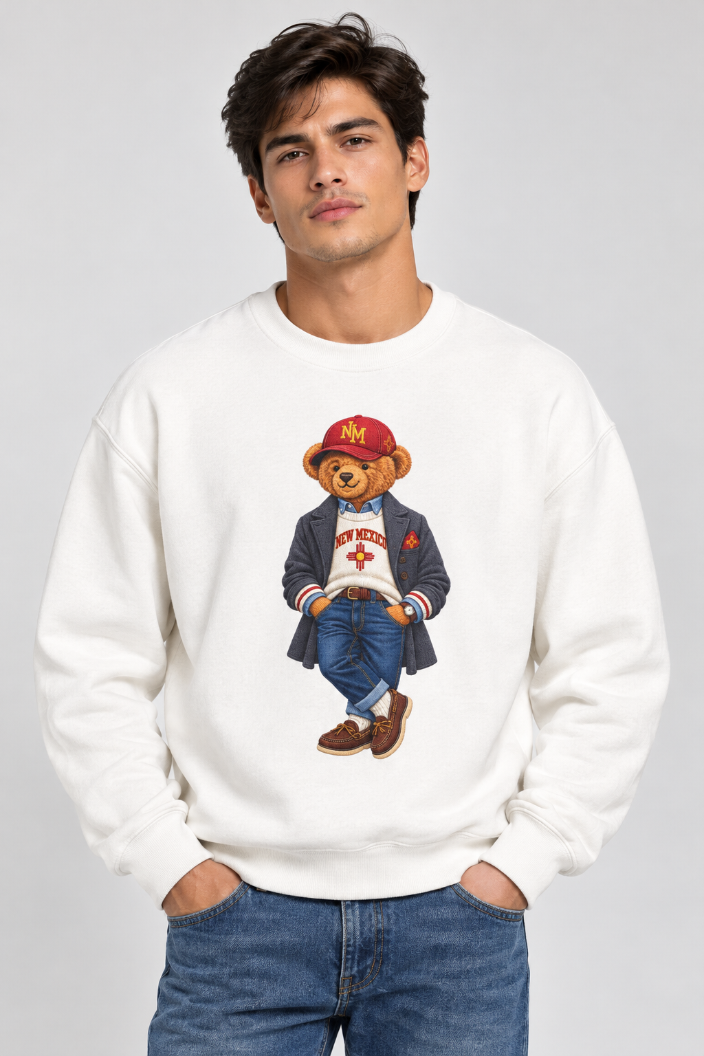 New Mexico - Game Day Teddy Bear Sweatshirt