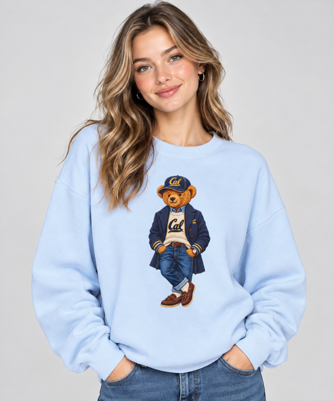 California- Game Day Teddy Bear Sweatshirt