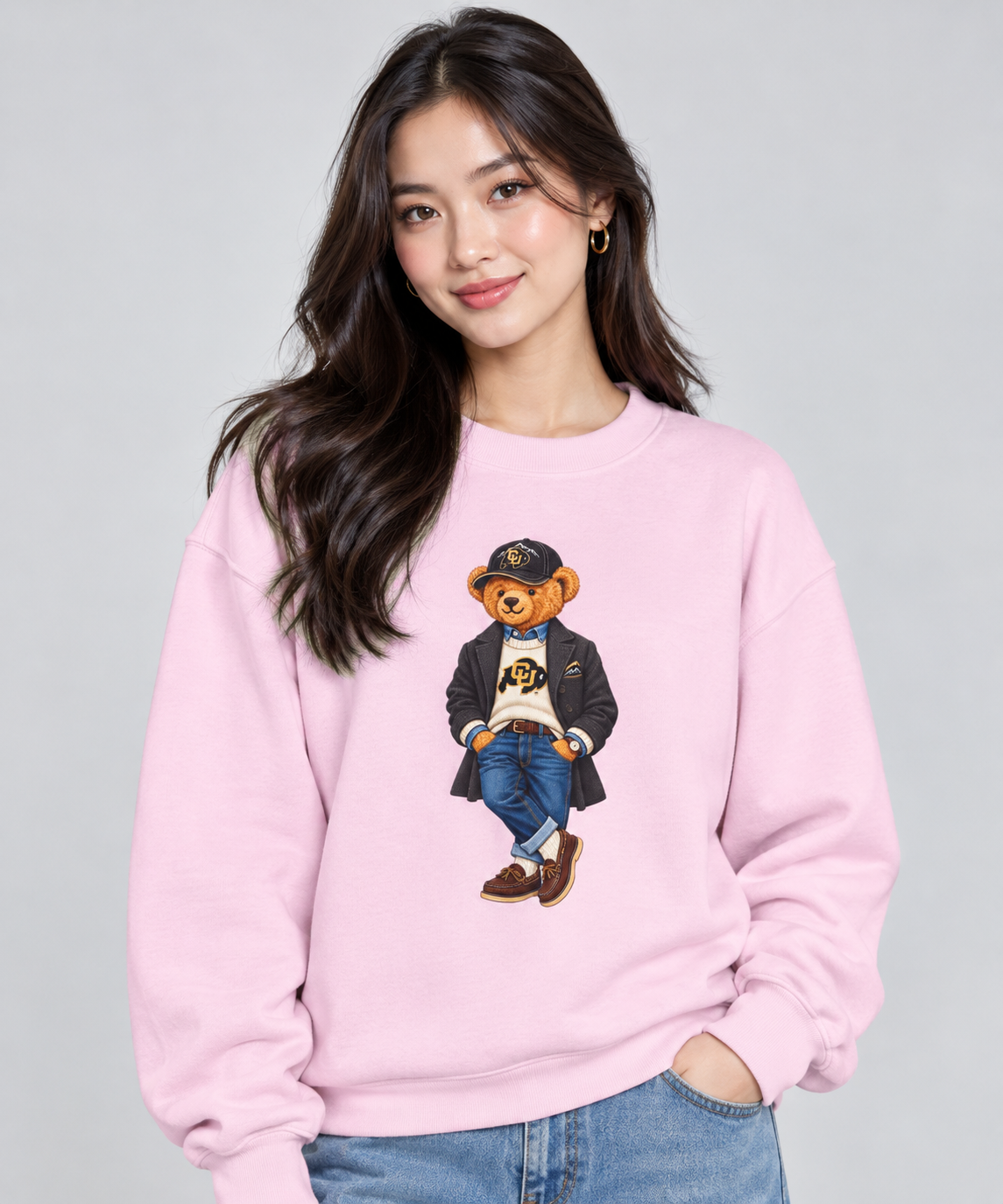 Colorado- Game Day Teddy Bear Sweatshirt
