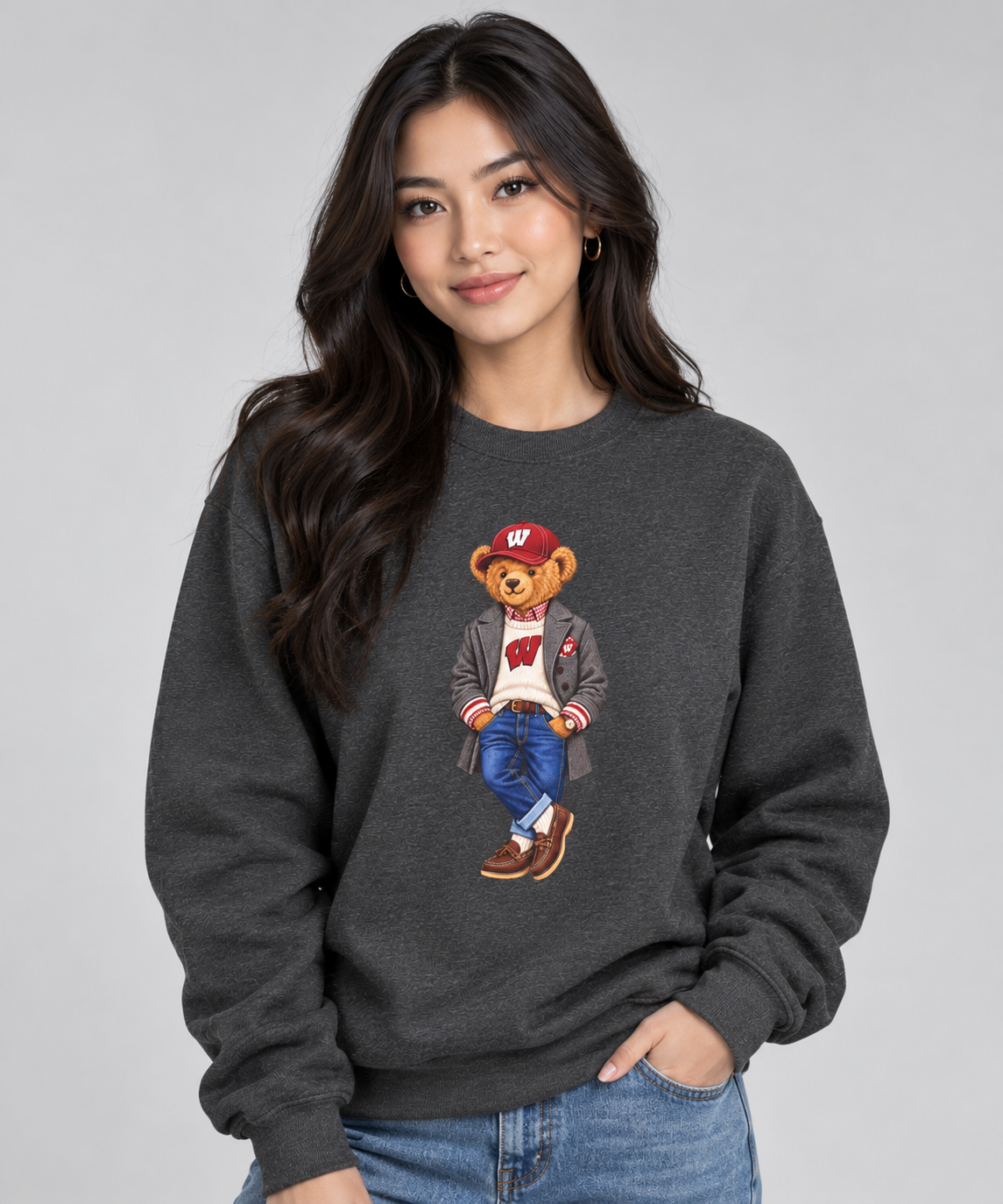 Wisconsin - Game Day Teddy Bear Sweatshirt