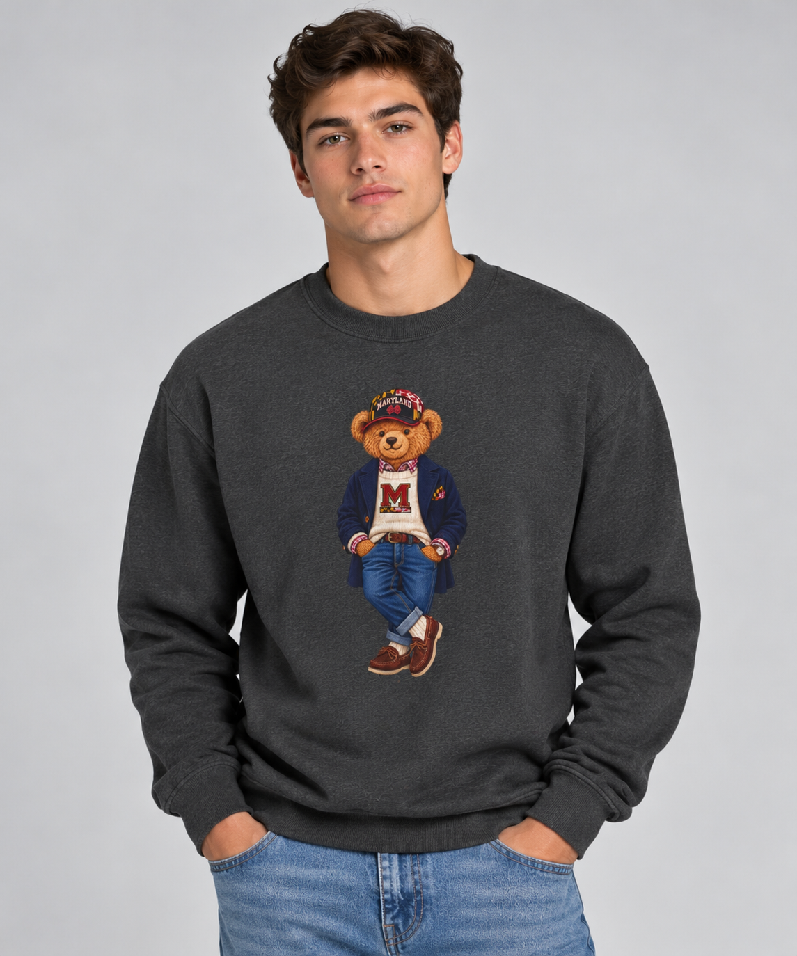 Maryland- Game Day Teddy Bear Sweatshirt