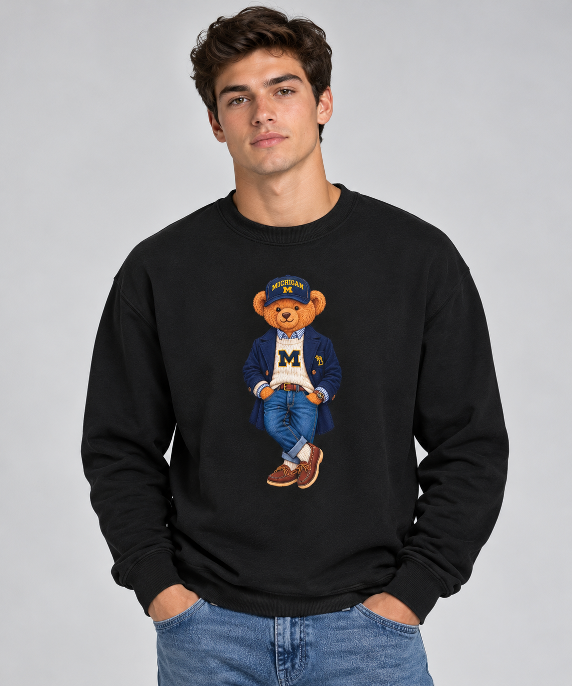 Michigan - Game Day Teddy Bear Sweatshirt