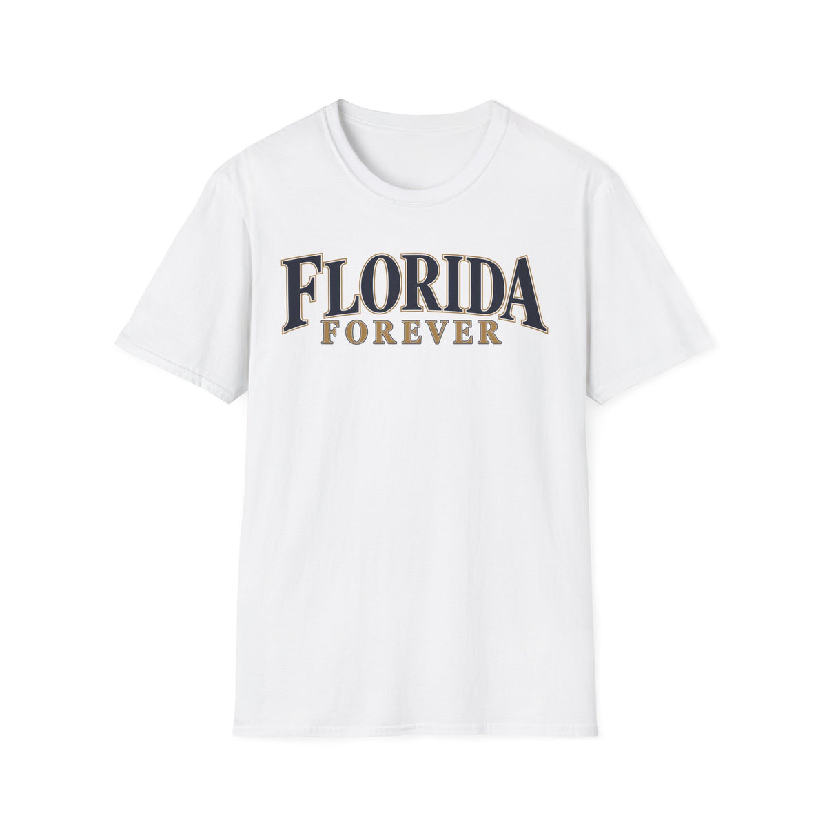 Florida Forever Unisex Softstyle T Shirt State Name Graphic Tee