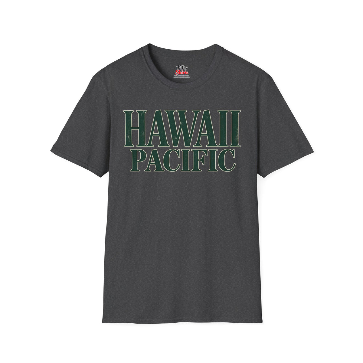 Hawaii Pacific Unisex Softstyle T Shirt State Name Graphic Tee