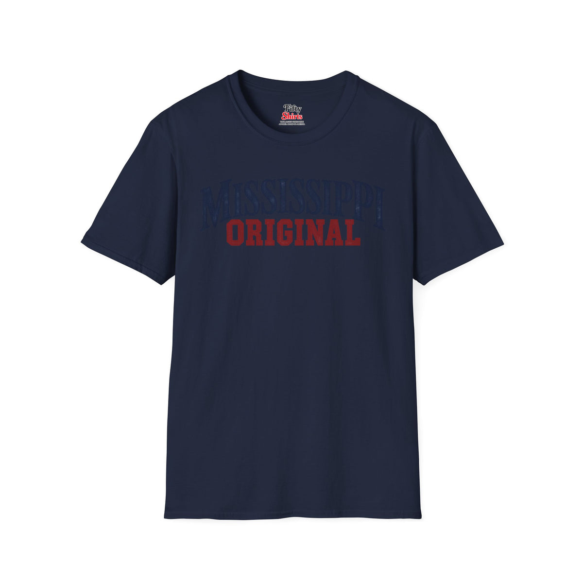 Mississippi Original Unisex Softstyle T Shirt State Name Graphic Tee