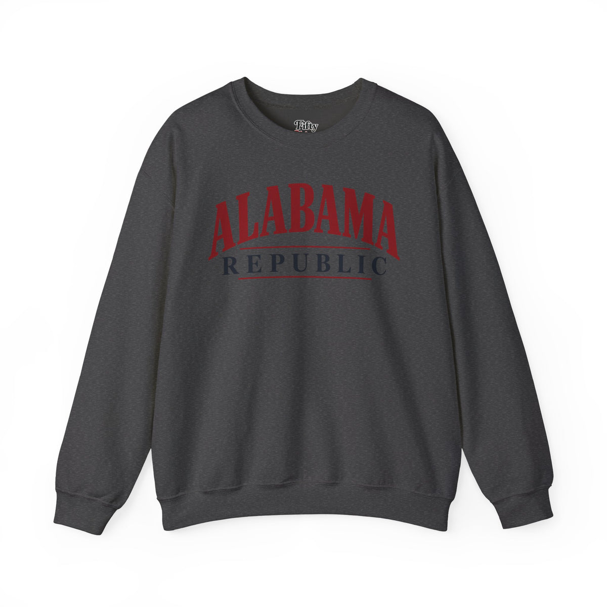 Alabama Republic Unisex Crewneck Sweatshirt State Name Graphic