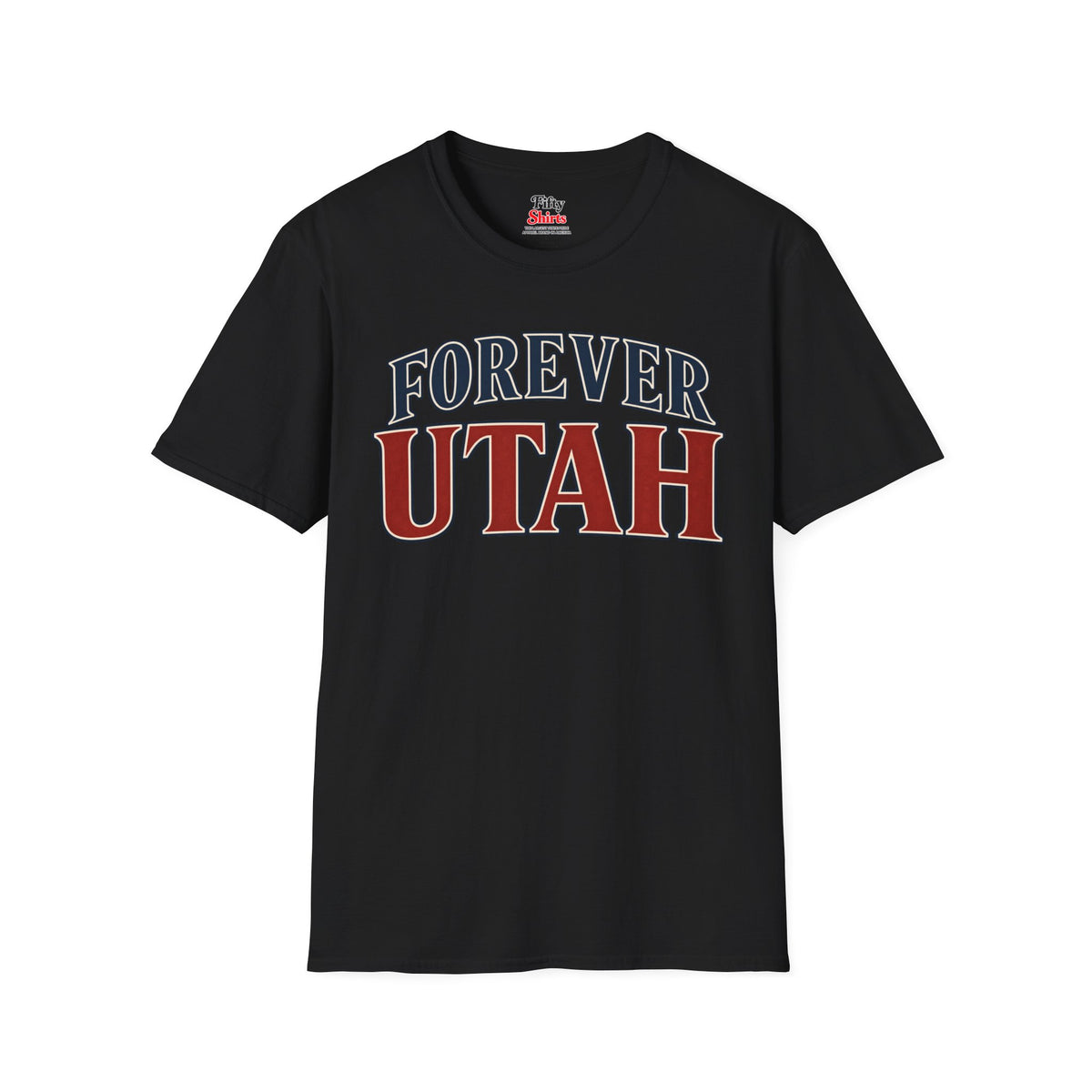Forever Utah Unisex Softstyle T Shirt State Name Graphic Tee