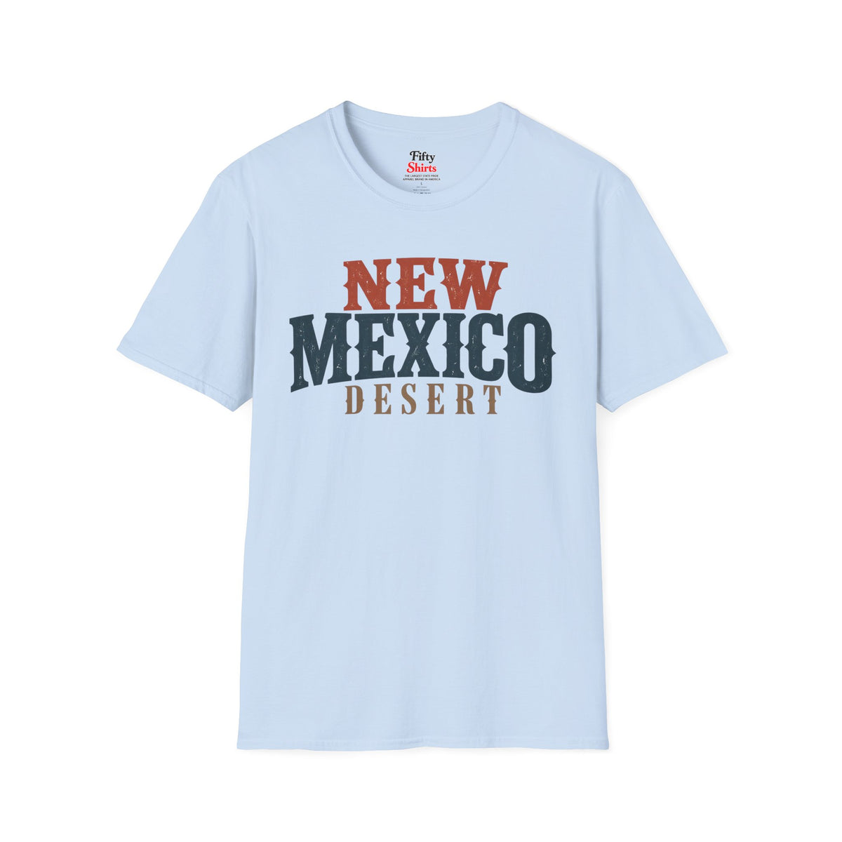 New Mexico Desert Unisex Softstyle T Shirt State Name Graphic Tee