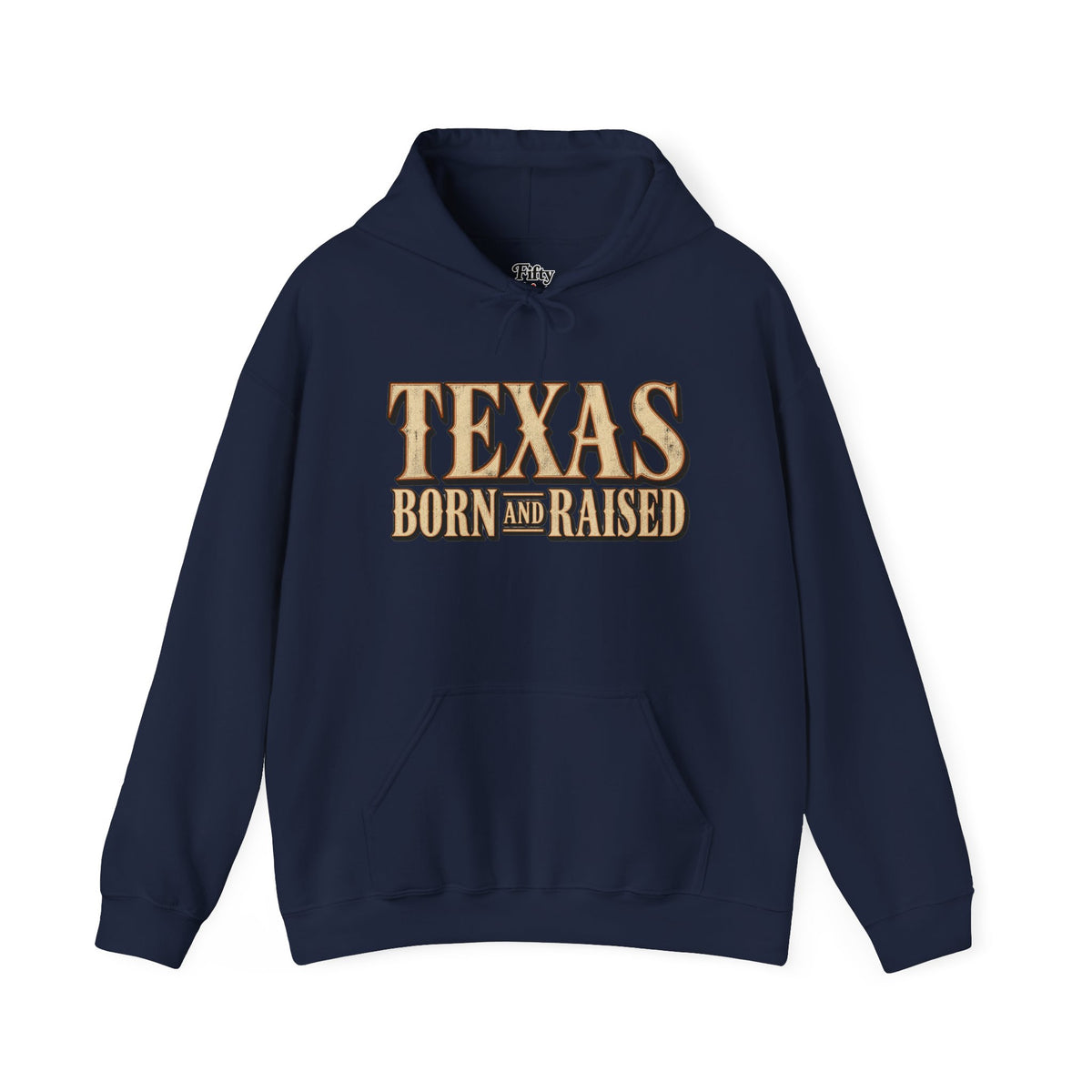 Texas Born and Raised Luxury Western Unisex Hoodie Graphic