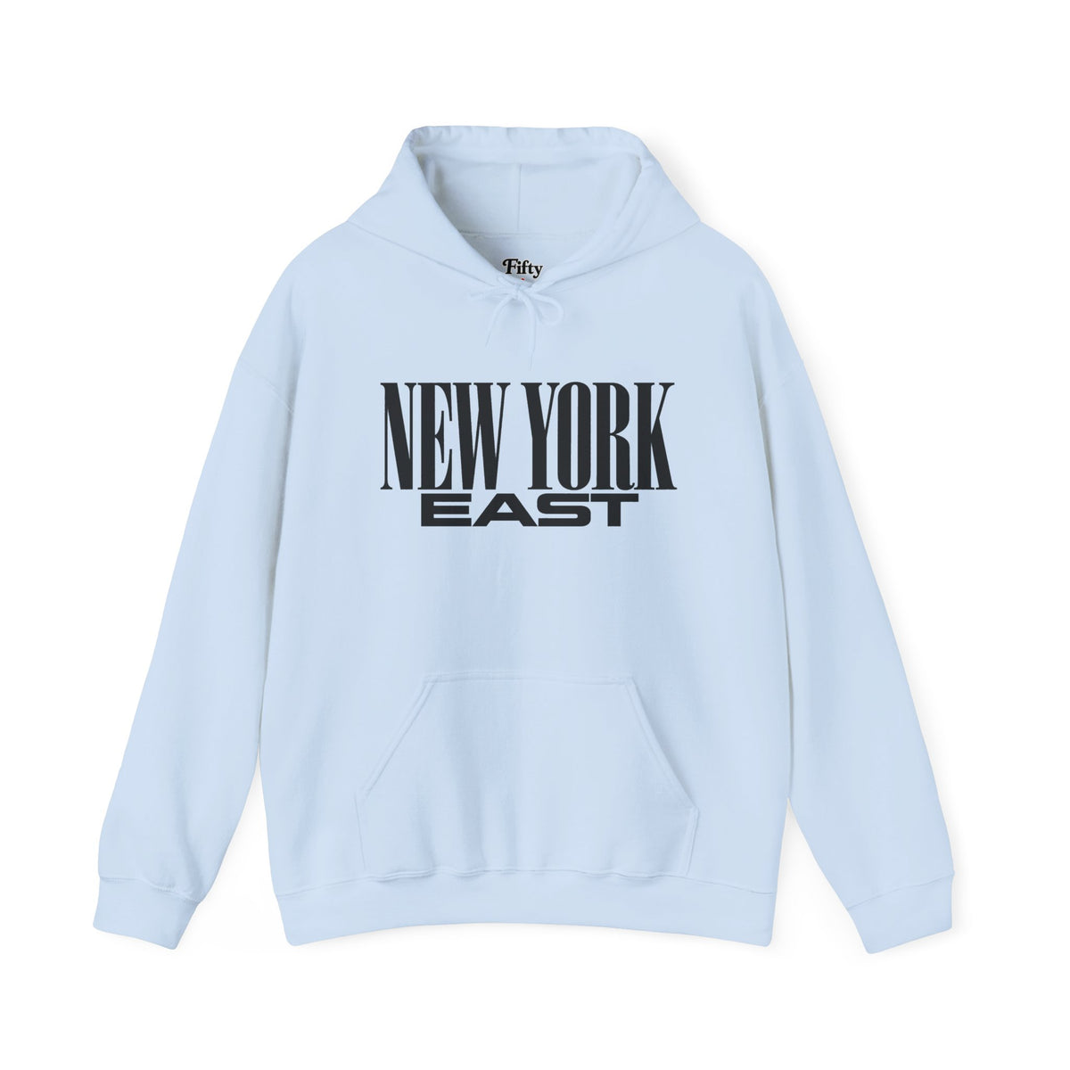 New York East Unisex Hoodie State Name Graphic