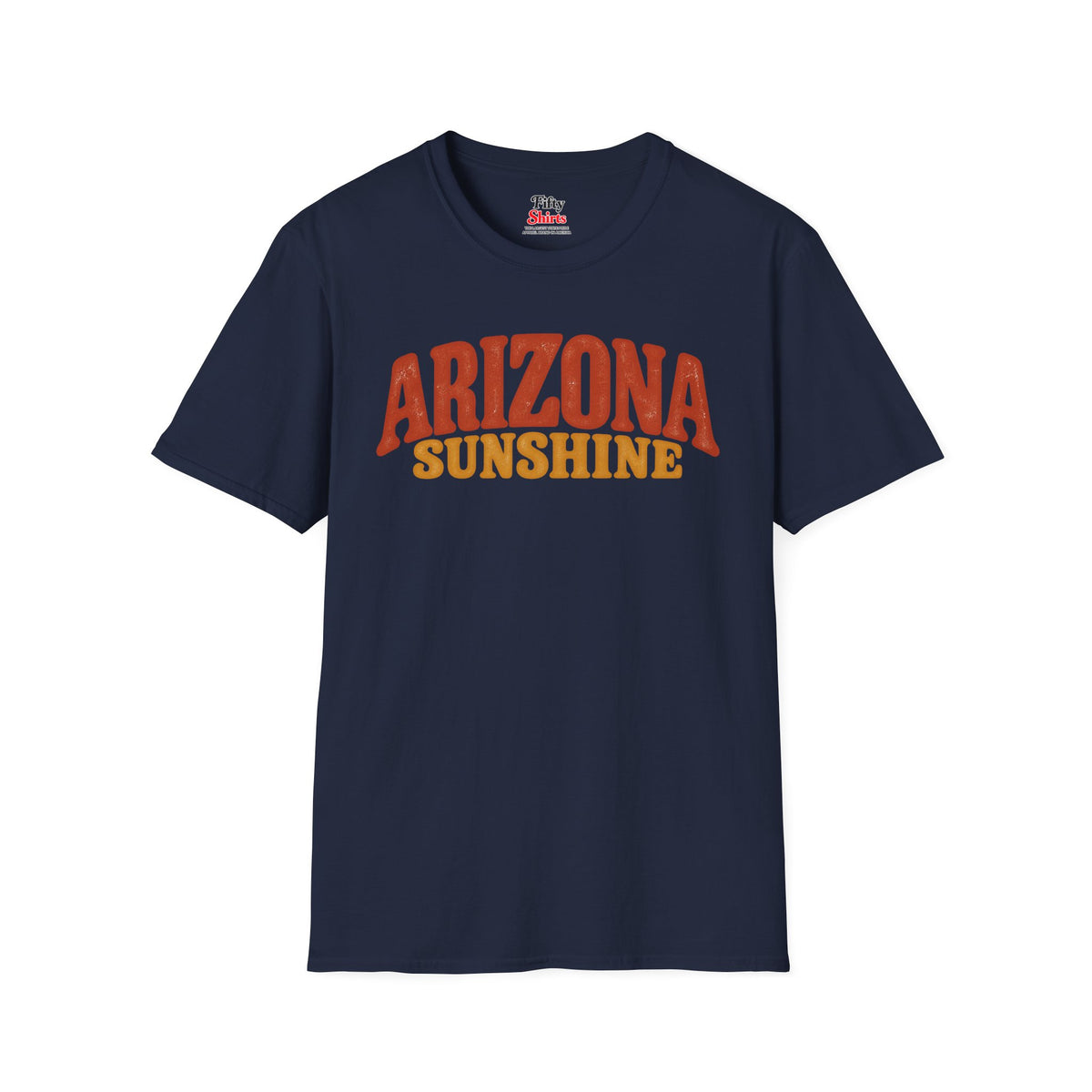 Arizona Sunshine Unisex Softstyle T Shirt State Name Graphic Tee