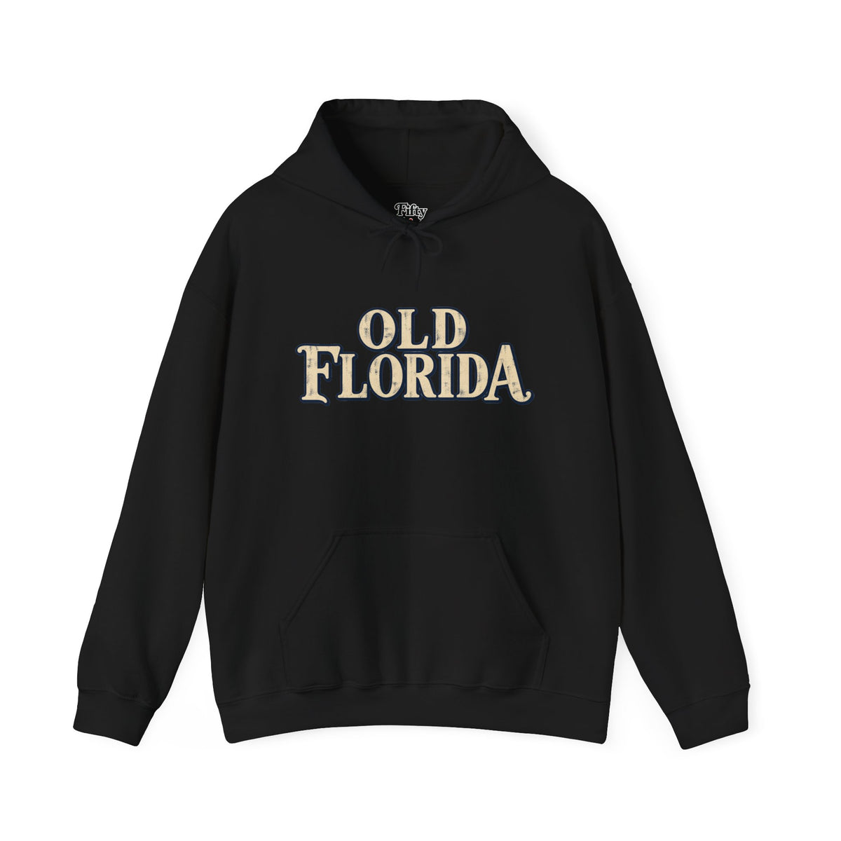 Old Florida Unisex Hoodie State Name Graphic
