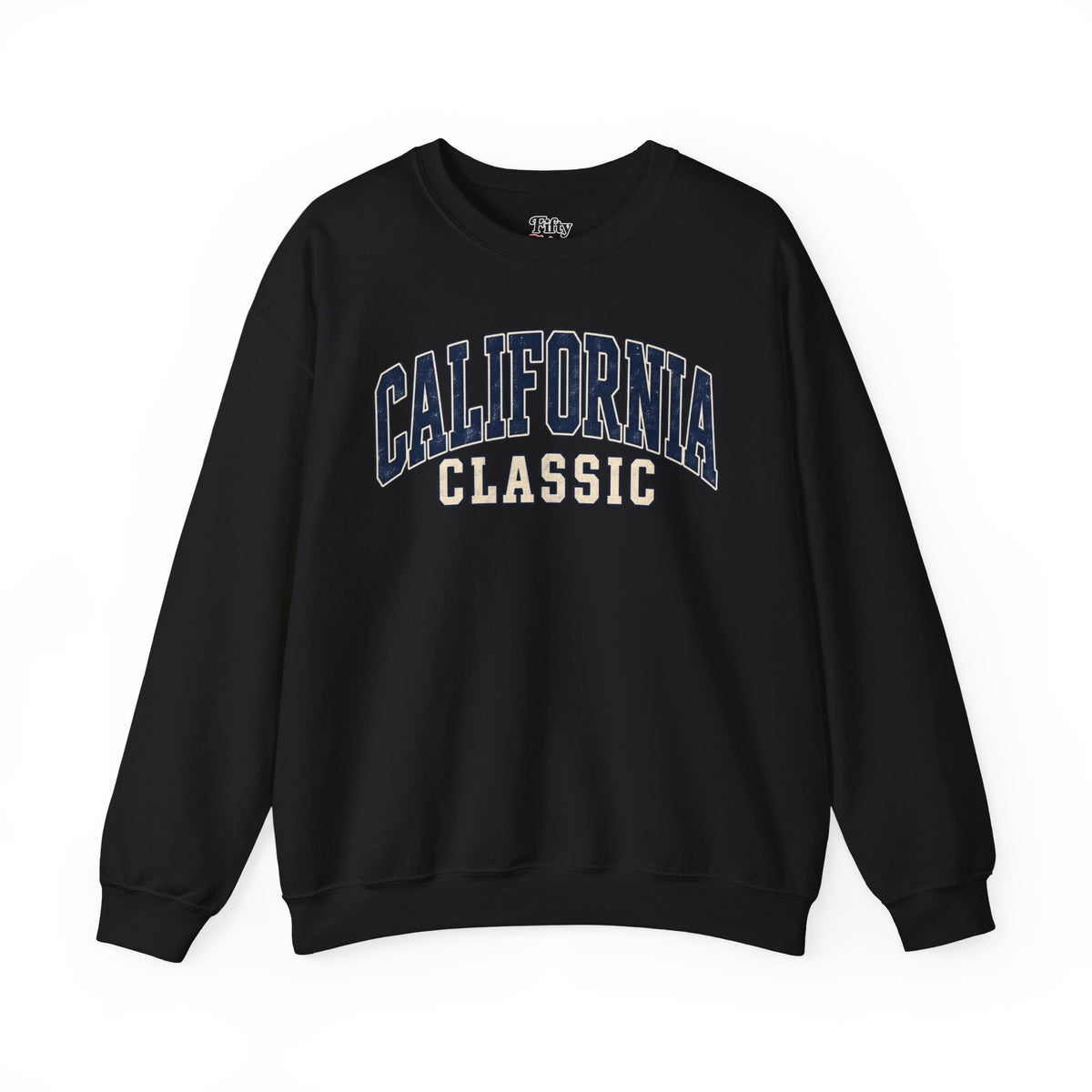 California Classic Unisex Crewneck Sweatshirt State Name Graphic