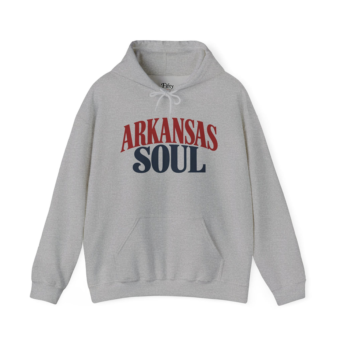 Arkansas Soul Unisex Hoodie State Name Graphic