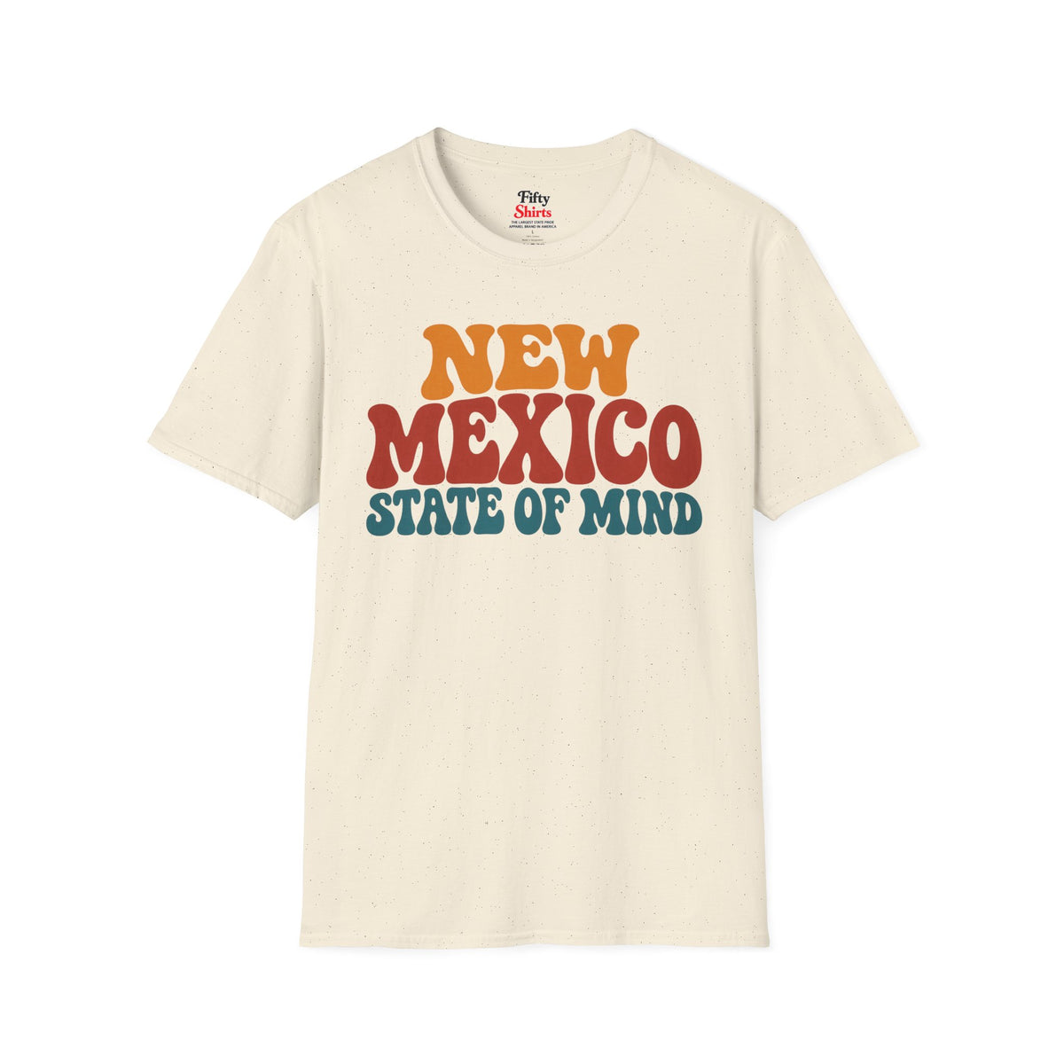 New Mexico State Of Mind Unisex Softstyle T Shirt State Name Graphic Tee