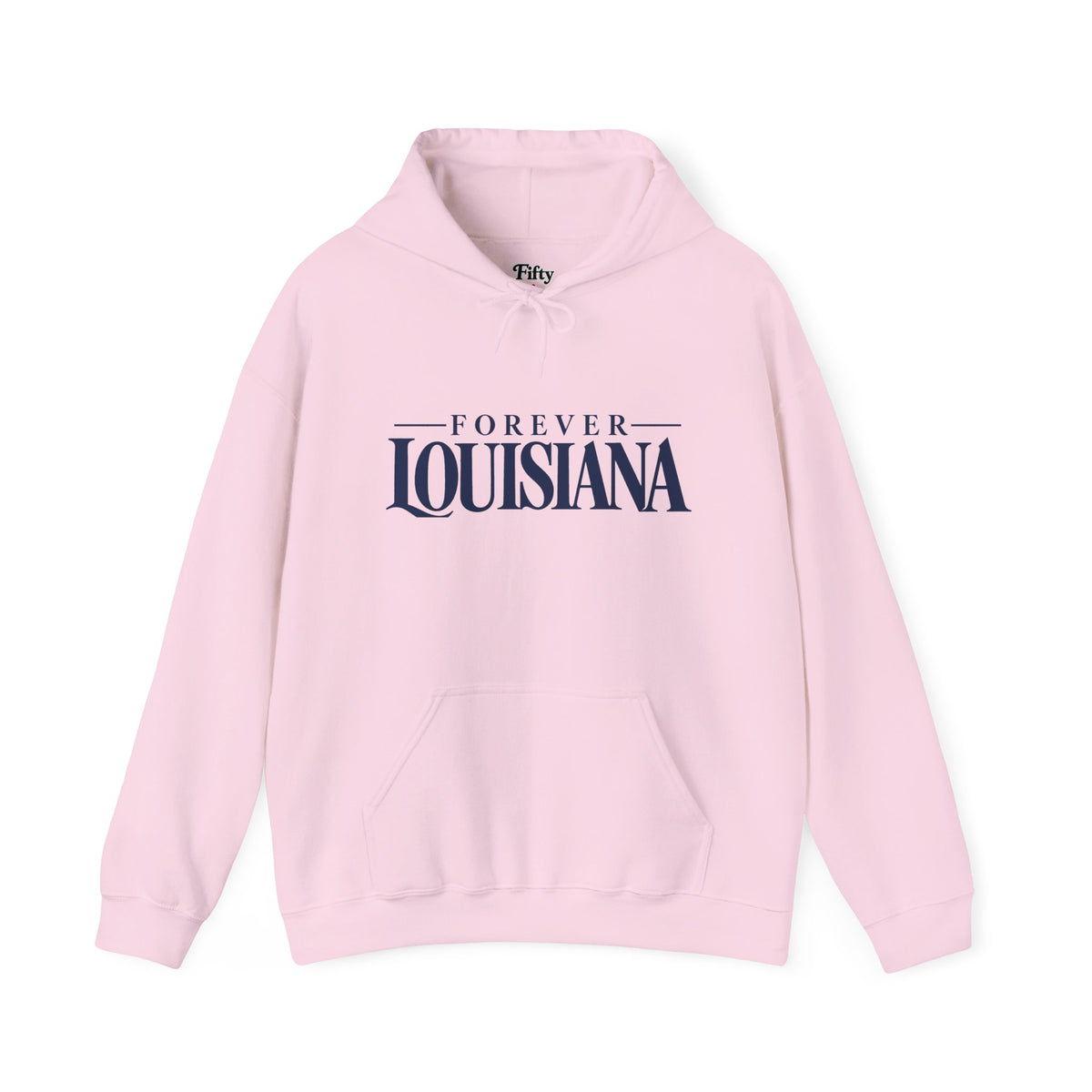 Forever Louisiana Unisex Hoodie State Name Graphic