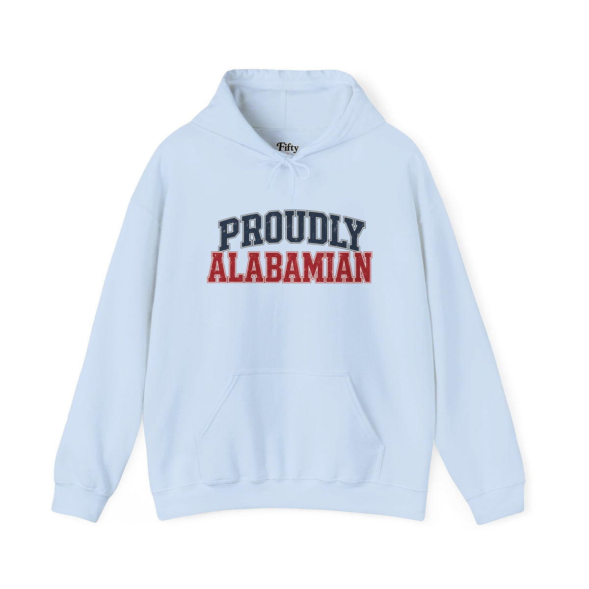 Proudly Alabamian Alabama Unisex Hoodie State Name Graphic