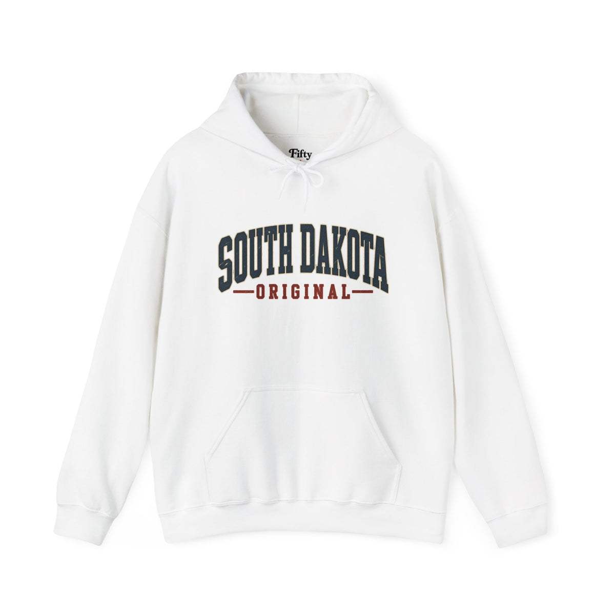 South Dakota Original Unisex Hoodie State Name Graphic