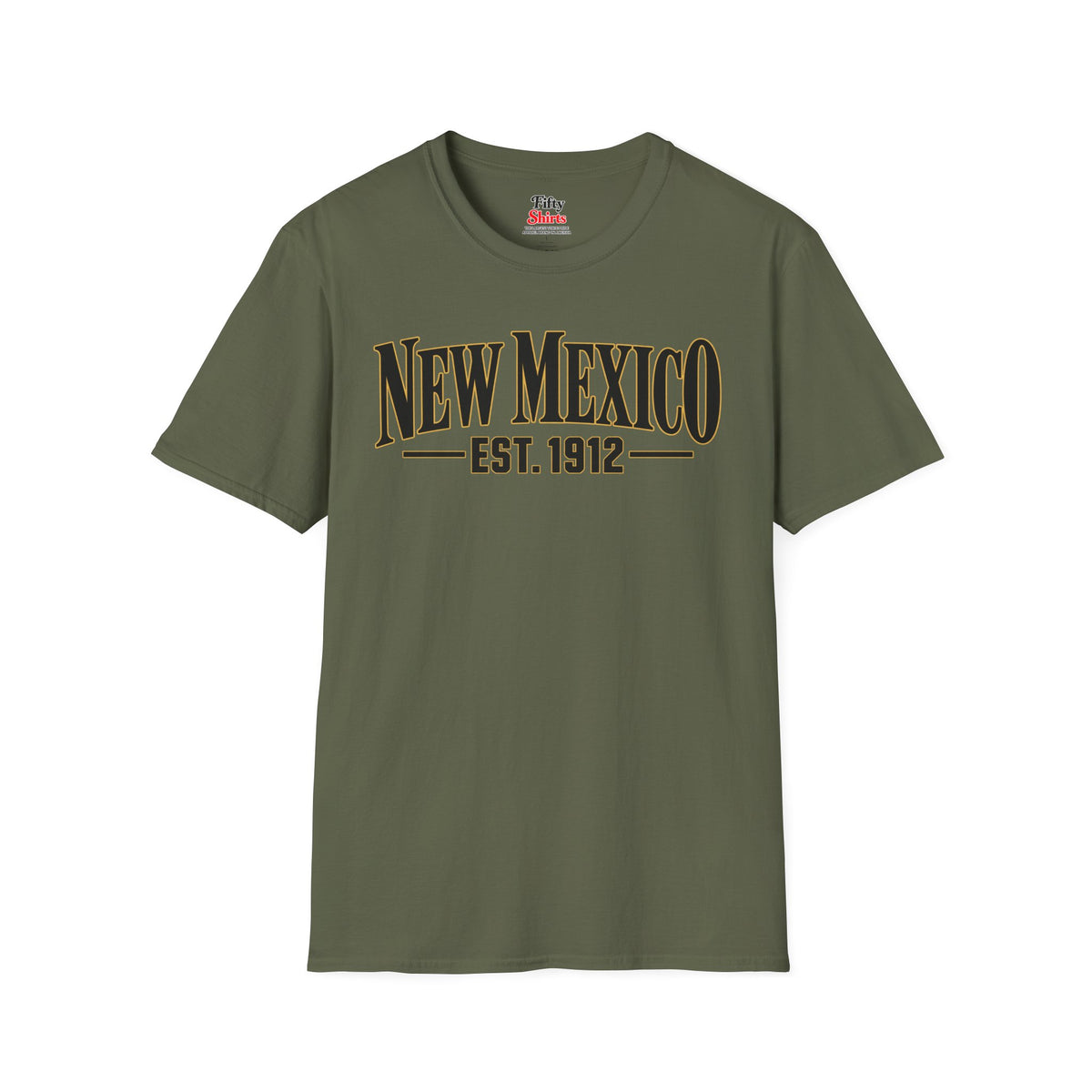 New Mexico Est. 1912 Unisex Softstyle T Shirt State Name Graphic Tee