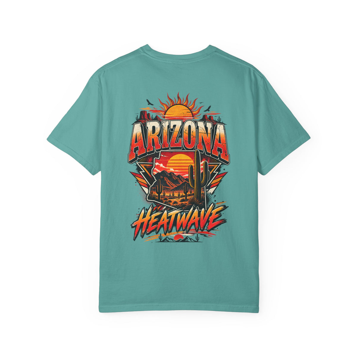 Arizona Heatwave Unisex Comfort Color 1717 Streetwear Graphic Tee