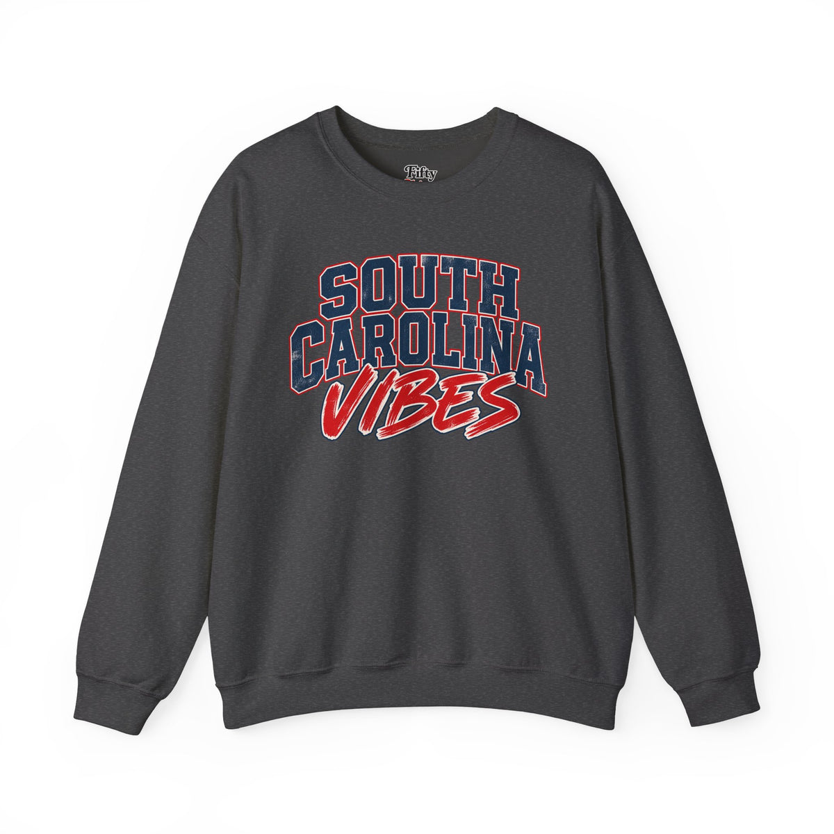 South Carolina Vibes Unisex Crewneck Sweatshirt State Name Graphic