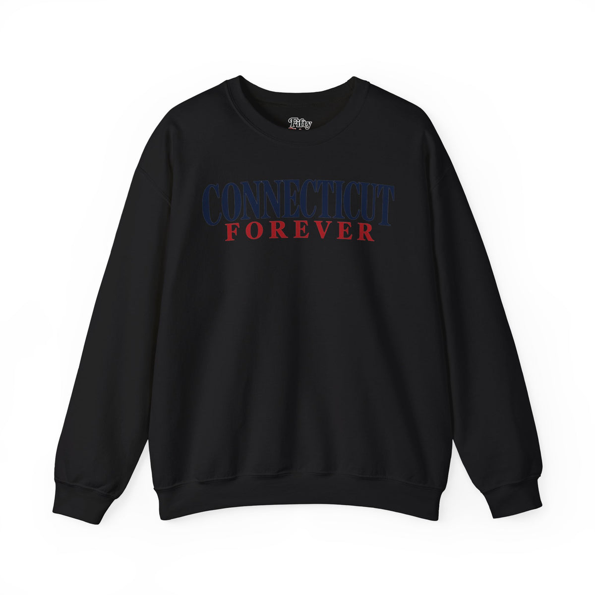Connecticut Forever Unisex Crewneck Sweatshirt State Name Graphic