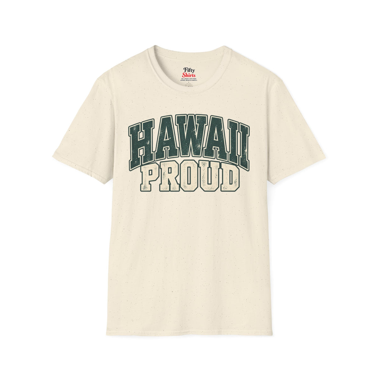 Hawaii Proud Unisex Softstyle T Shirt State Name Graphic Tee