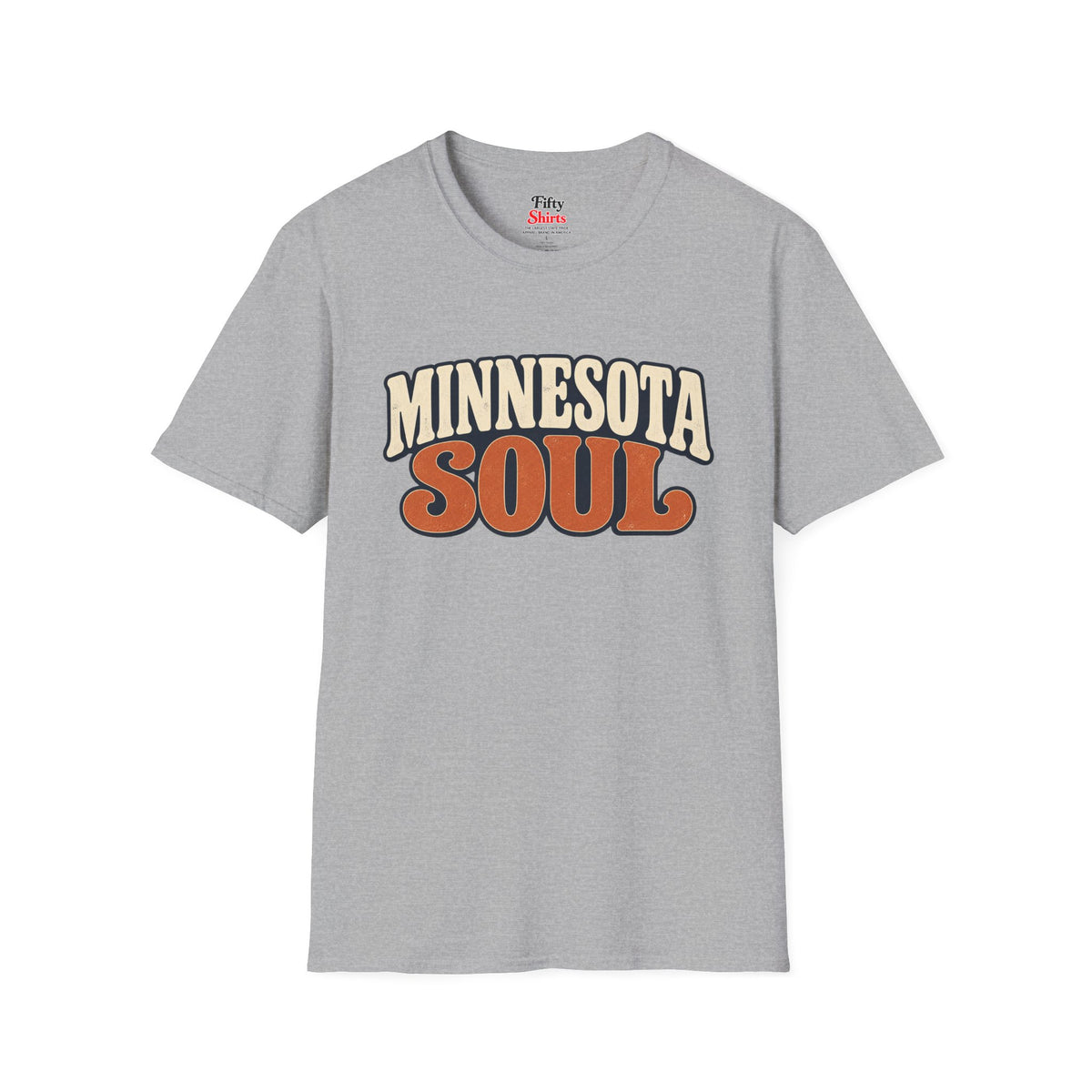 Minnesota Soul Unisex Softstyle T Shirt State Name Graphic Tee