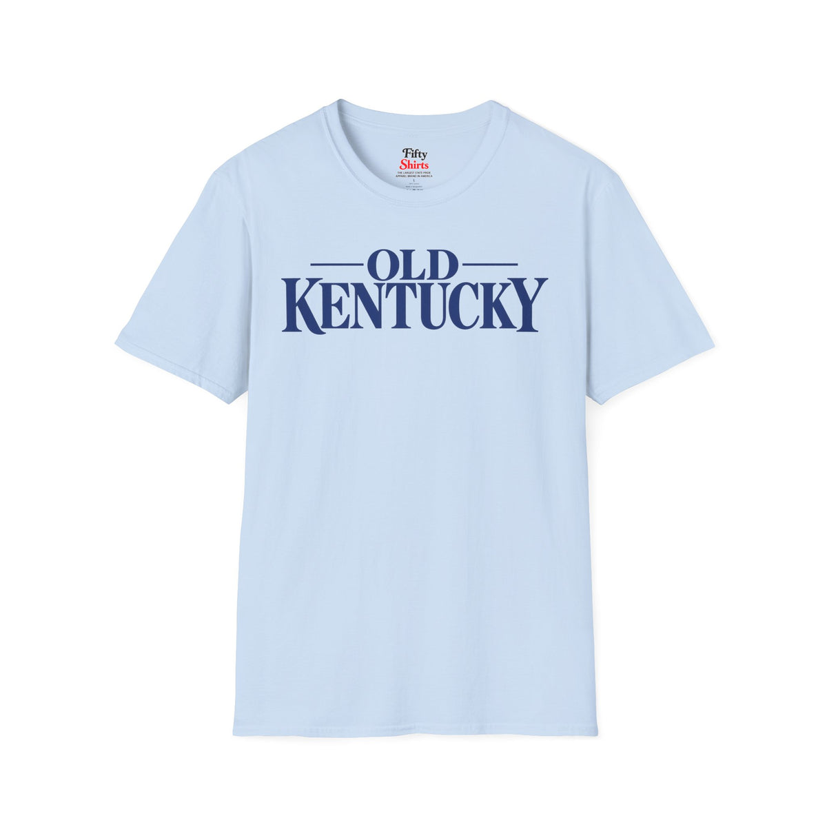 Old Kentucky Unisex Softstyle T Shirt State Name Graphic Tee
