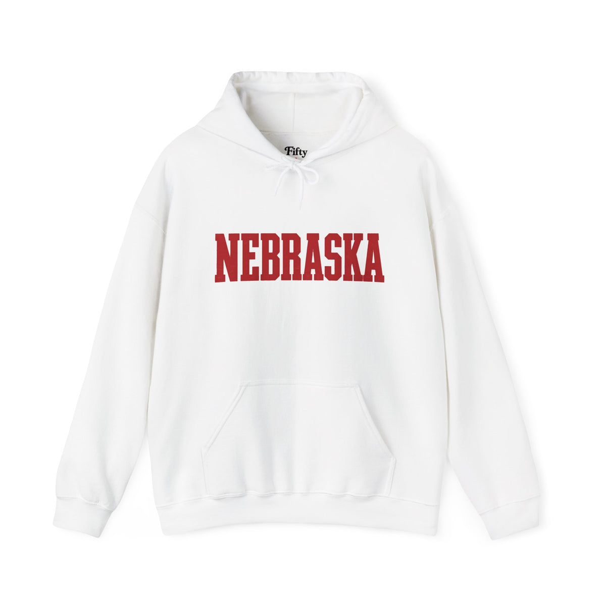 Nebraska Unisex Hoodie State Name Graphic