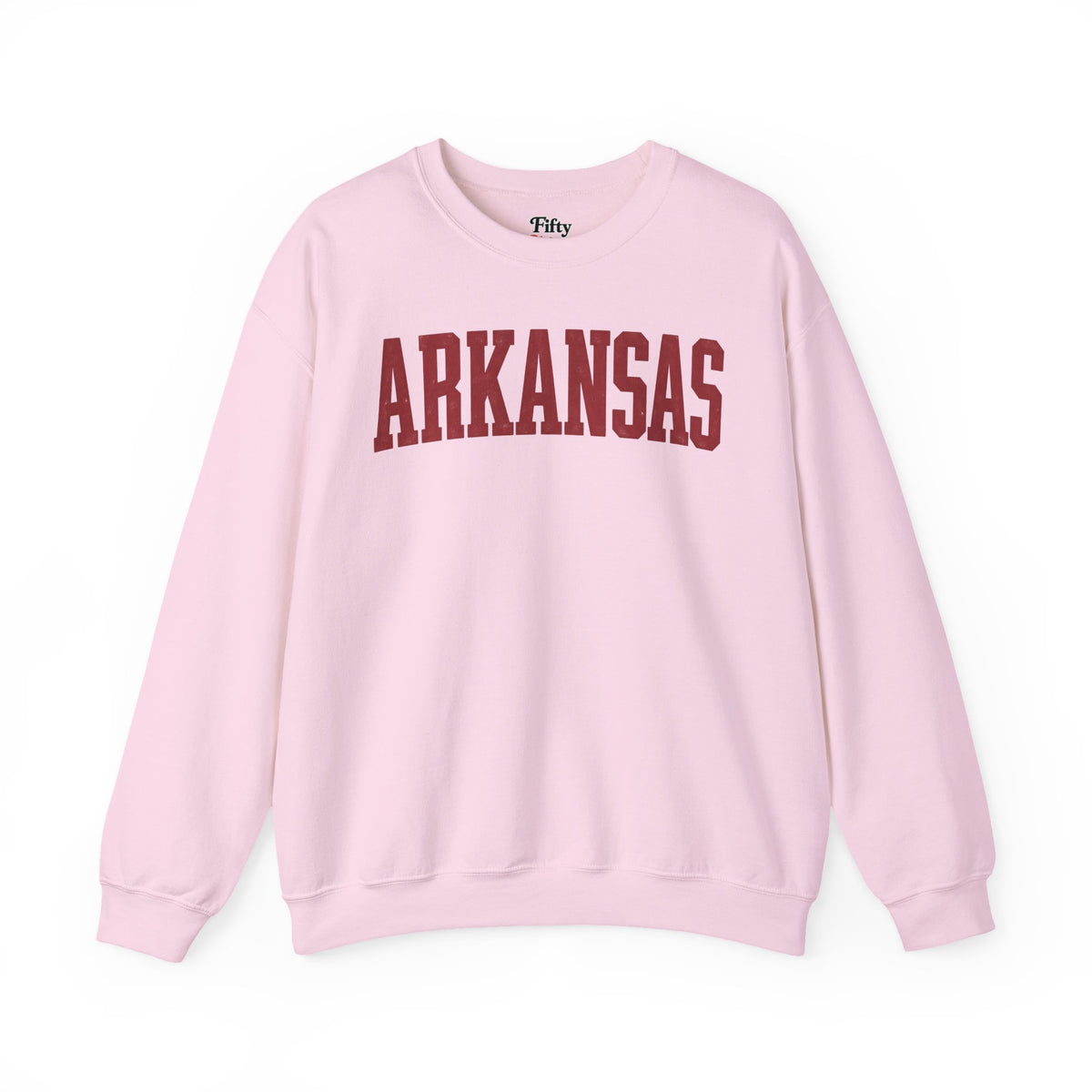 Arkansas Unisex Crewneck Sweatshirt State Name Graphic