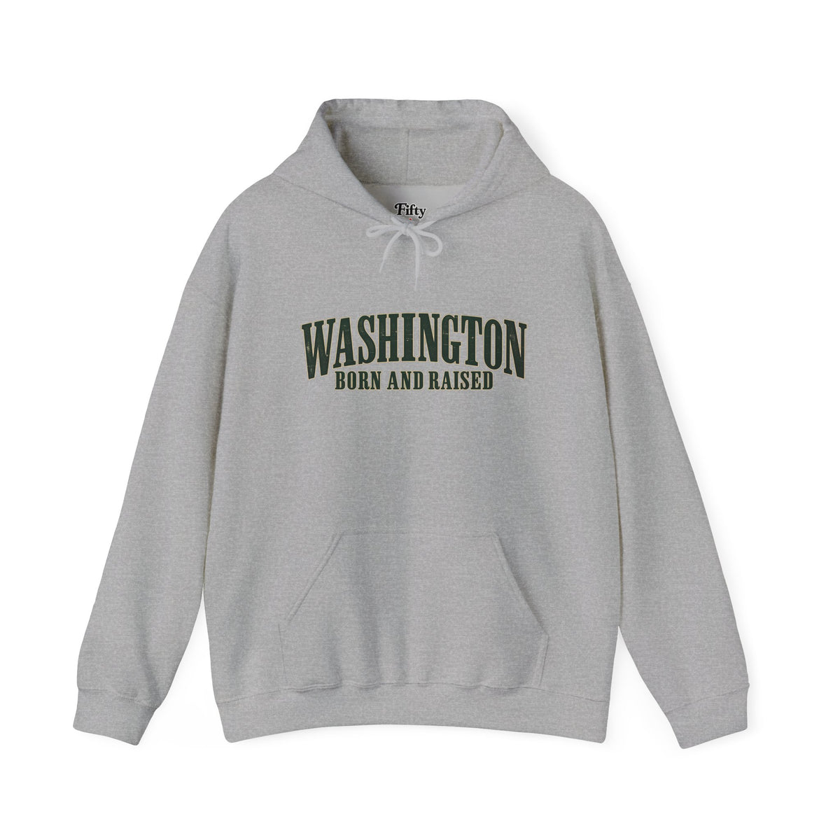 Washington Born and Raised Premium Heritage Unisex Hoodie Graphic
