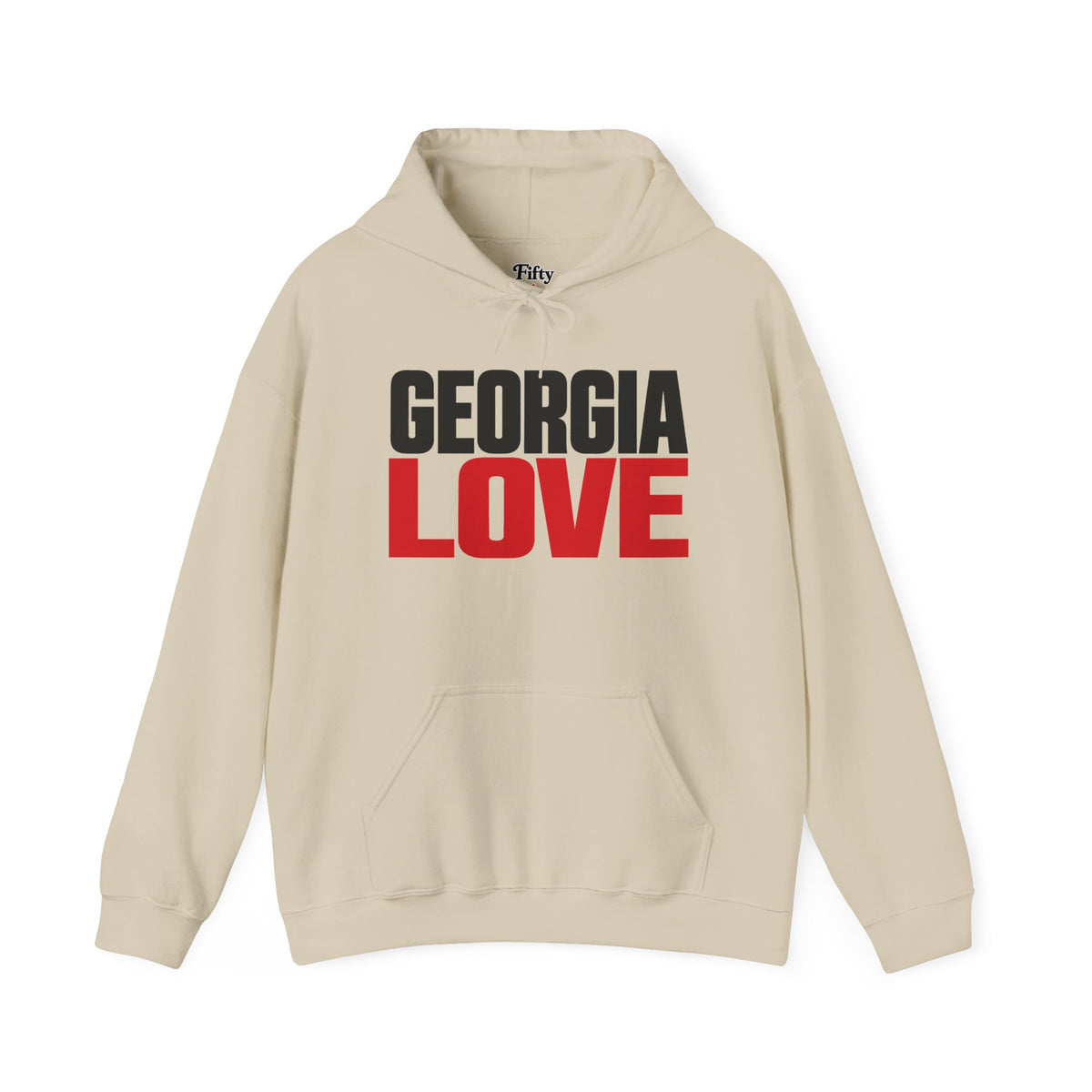 Georgia Love Unisex Hoodie State Name Graphic