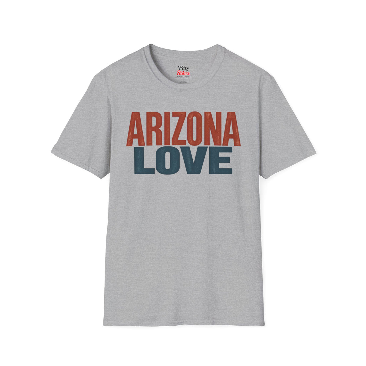 Arizona Love Unisex Softstyle T Shirt State Name Graphic Tee