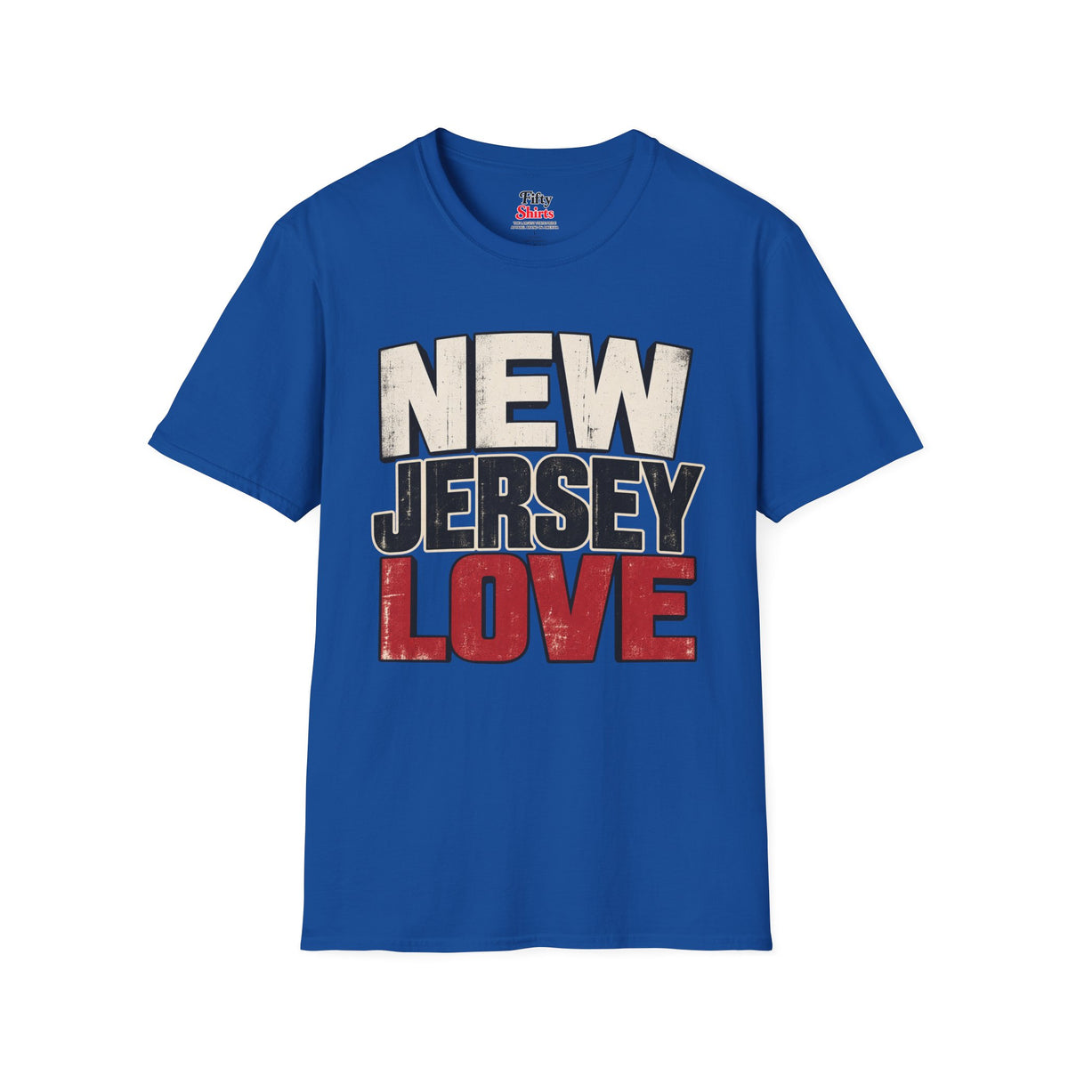 New Jersey Love Unisex Softstyle T Shirt State Name Graphic Tee