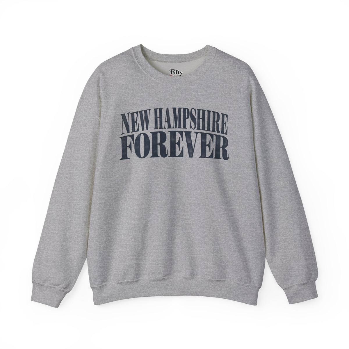 New Hampshire Forever Unisex Crewneck Sweatshirt State Name Graphic