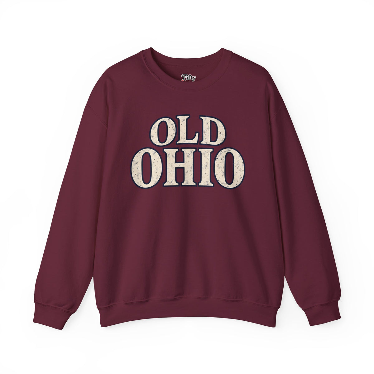 Old Ohio Unisex Crewneck Sweatshirt State Name Graphic