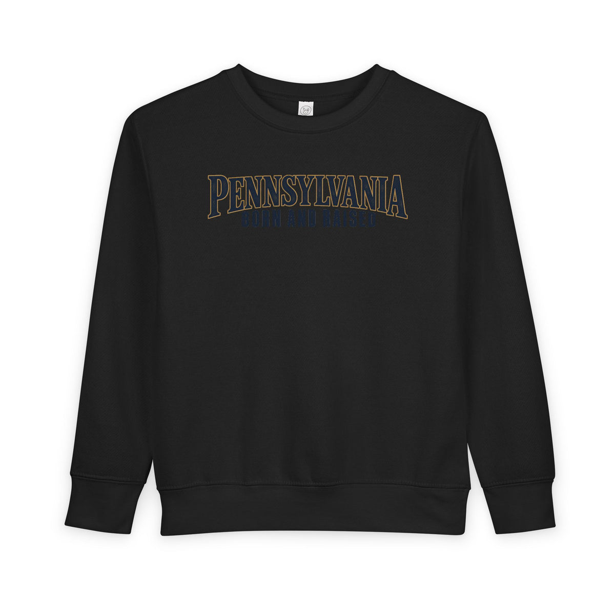 Pennsylvania Born and Raised Premium Heritage Unisex Toddler Sweatshirt