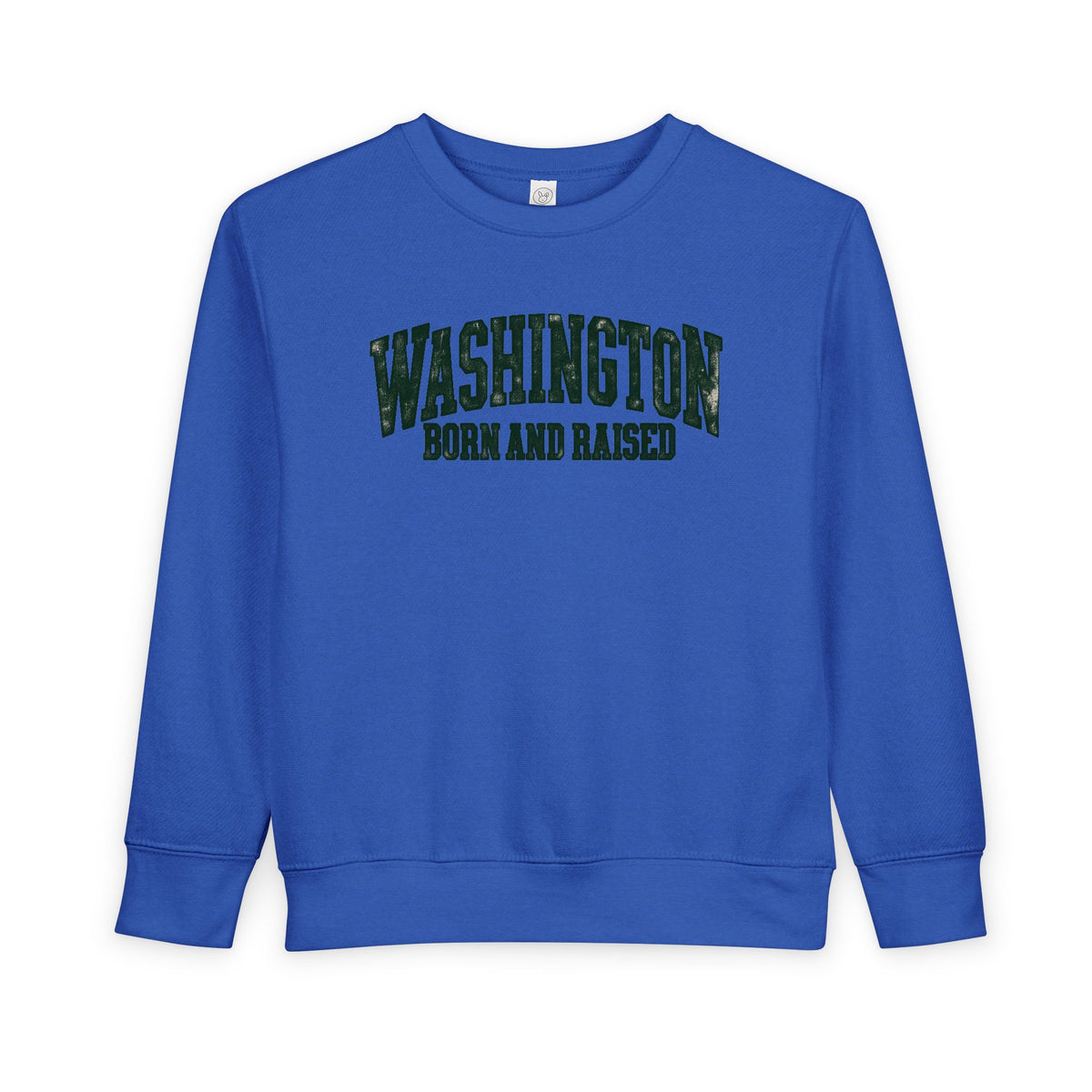 Washington Born and Raised Vintage Workwear Unisex Toddler Sweatshirt