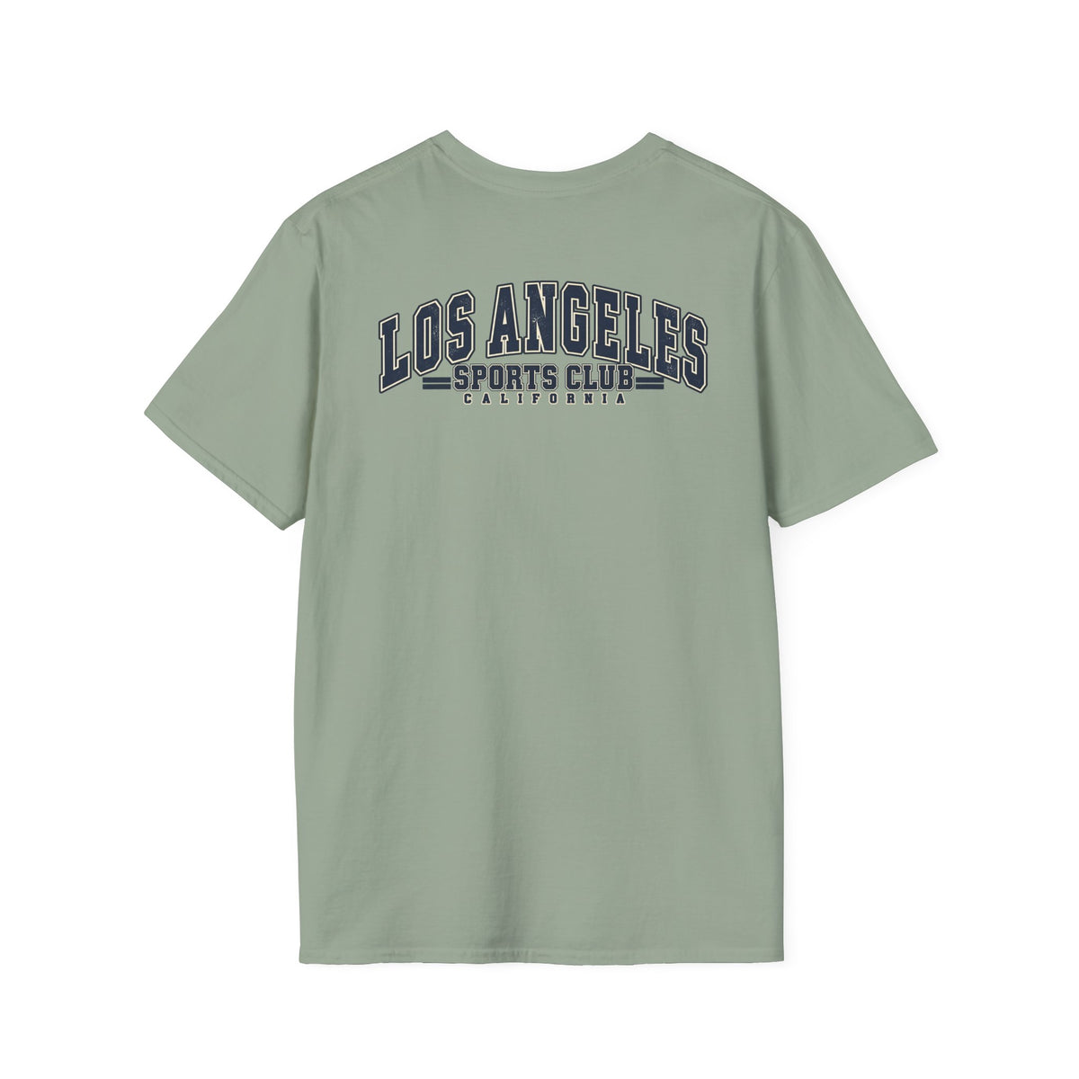 Distressed Los Angeles Sports Club Logo Unisex Softstyle Graphic Tee
