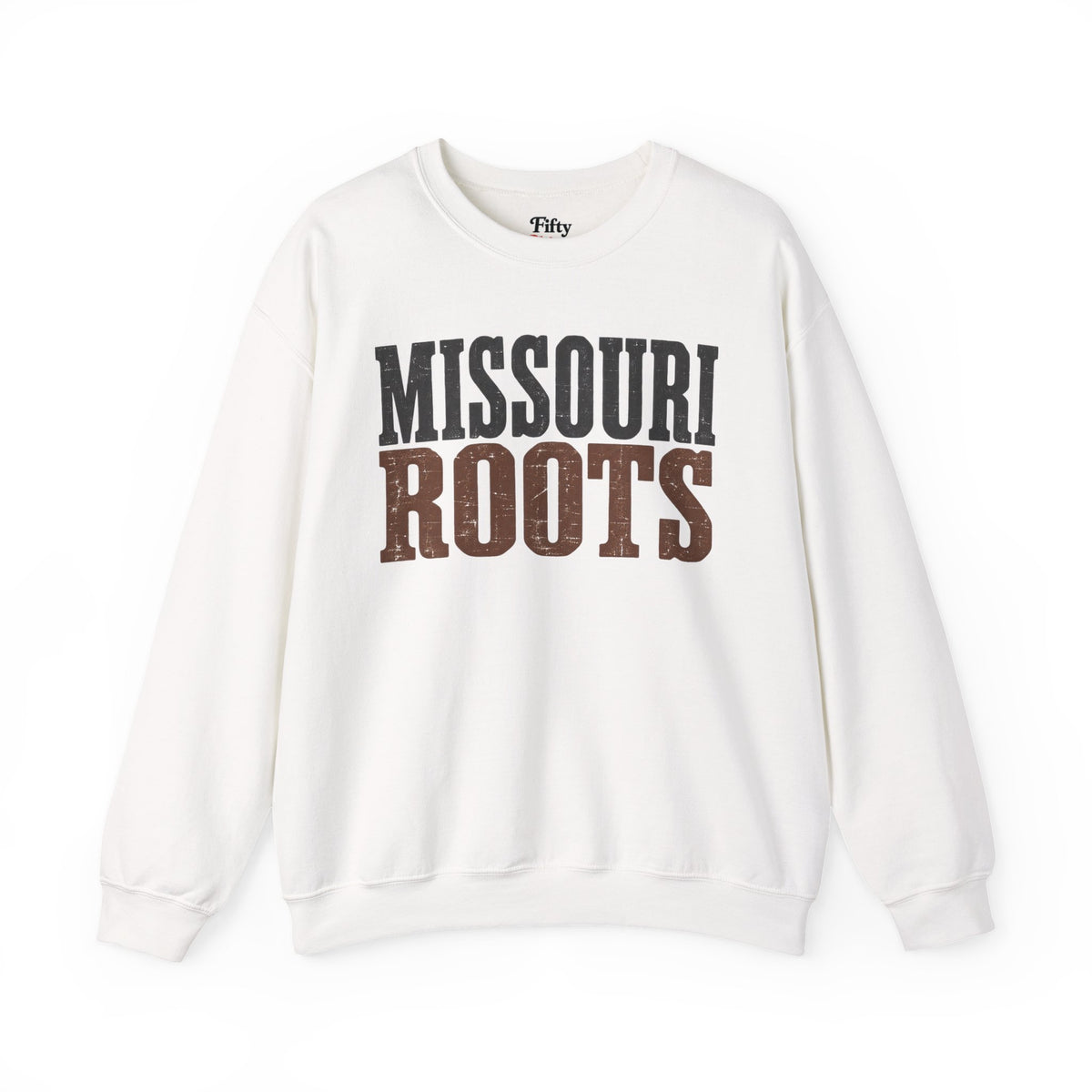 Missouri Roots Unisex Crewneck Sweatshirt State Name Graphic